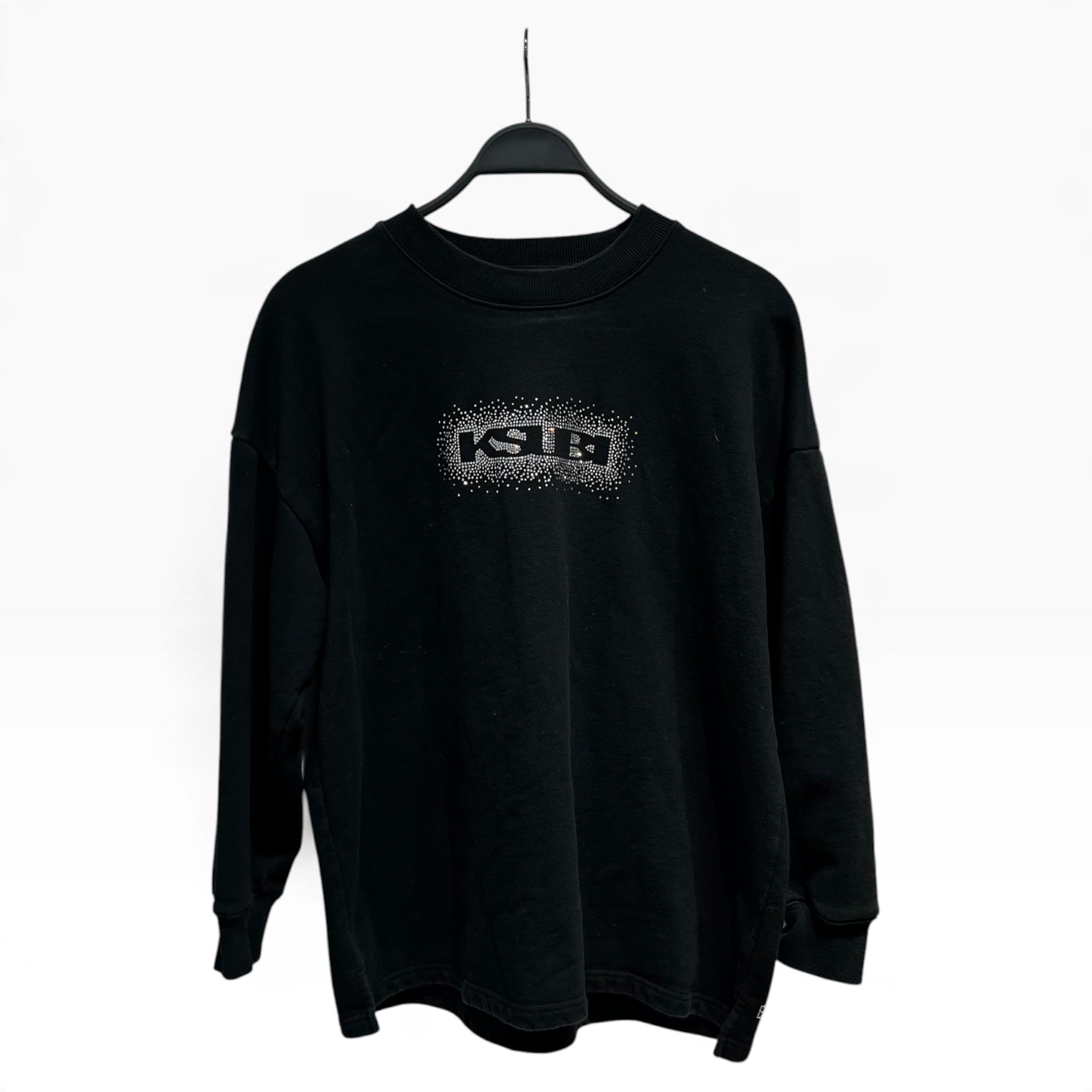 ksubi/Sweatshirt/M/Cotton/BLK/BEDAZZLED KSUBI view 1