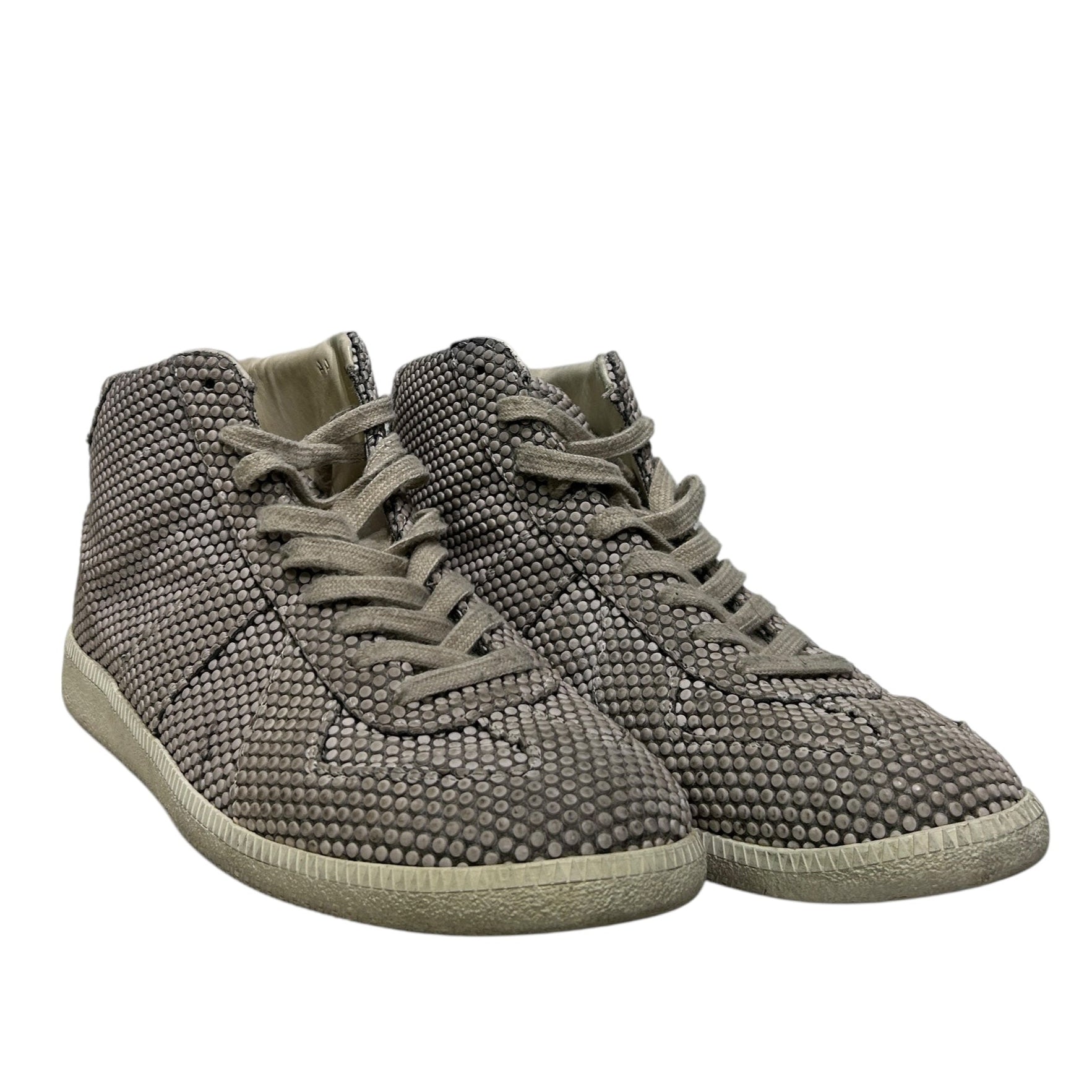 Maison Margiela/Hi-Sneakers/US 11/KHK/MID TOP GAT POLKA DOT view 1