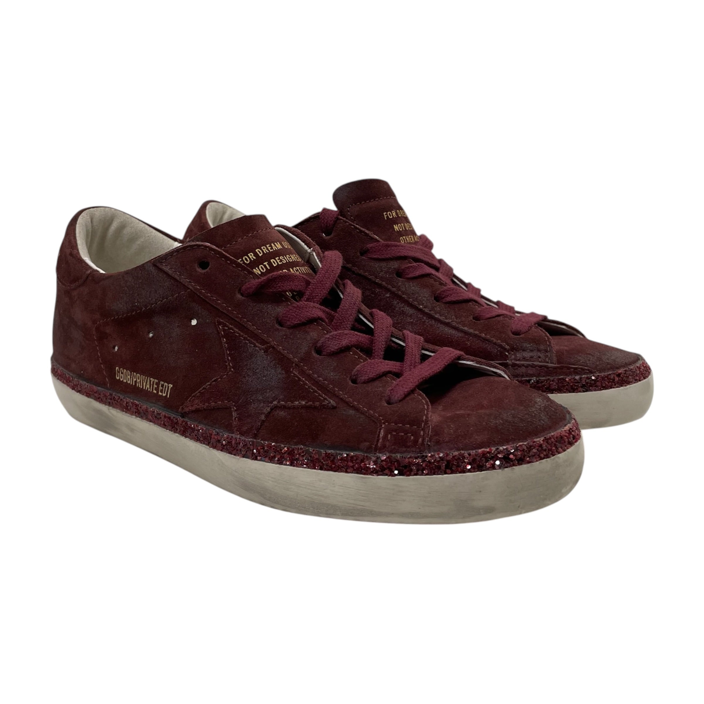 GOLDEN GOOSE/Low-Sneakers/EU 36/Suede/BRD/SUPERSTAR view 1