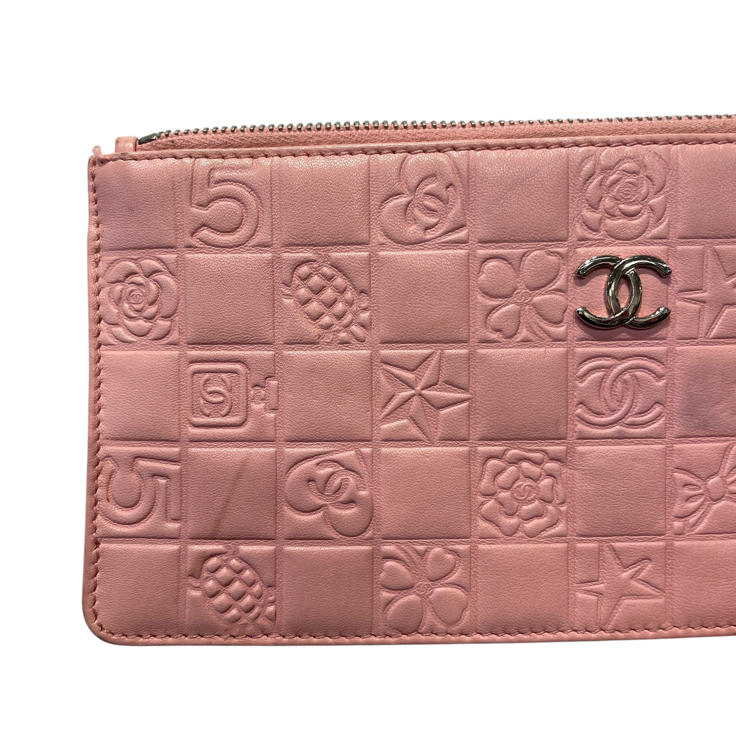 CHANEL/Clutch Bag/All Over Print/Leather/PNK/PRECIOUS SYMBOLS POCHETTE view 5