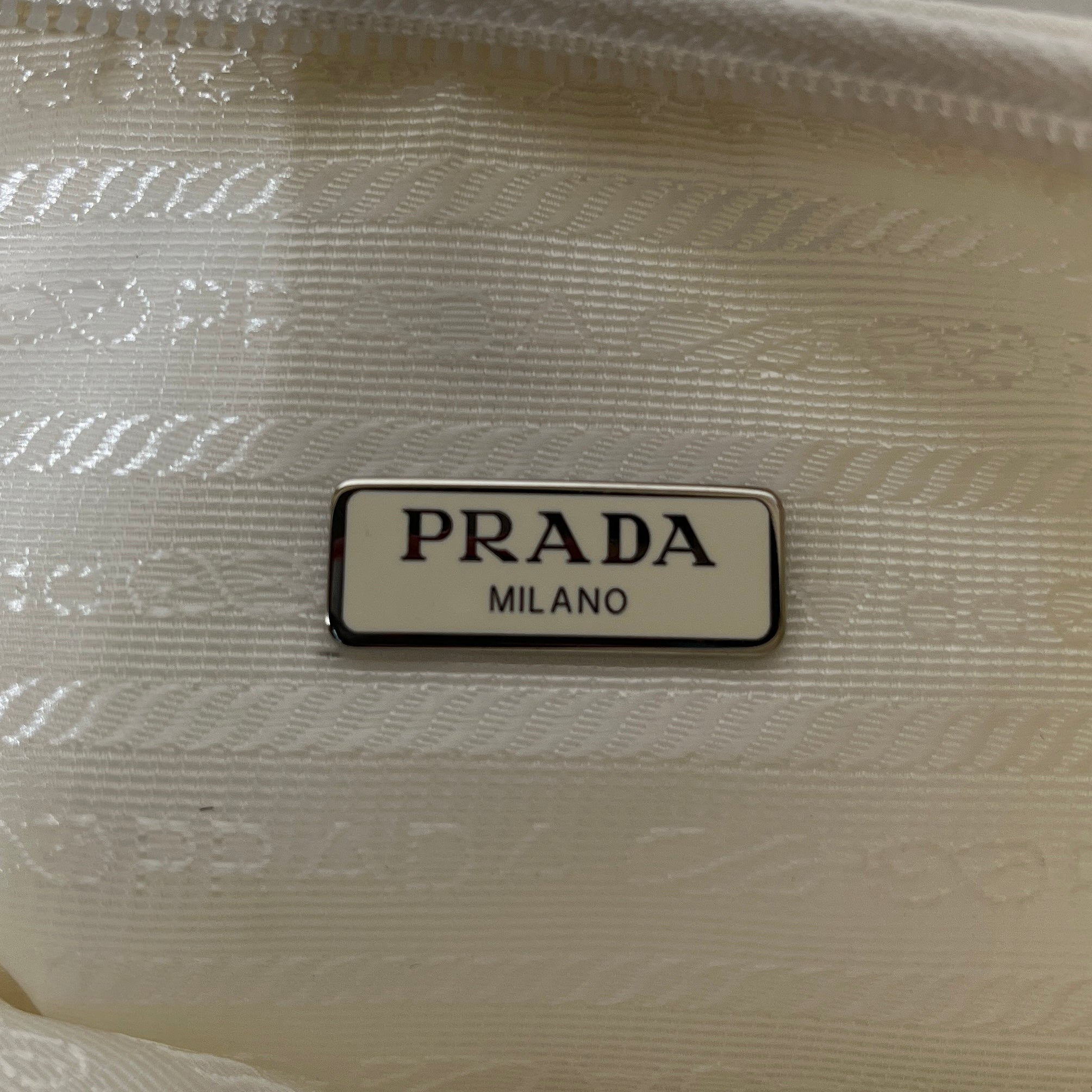 PRADA/Bag/Nylon/WHT/TESSUTO NYLON view 6