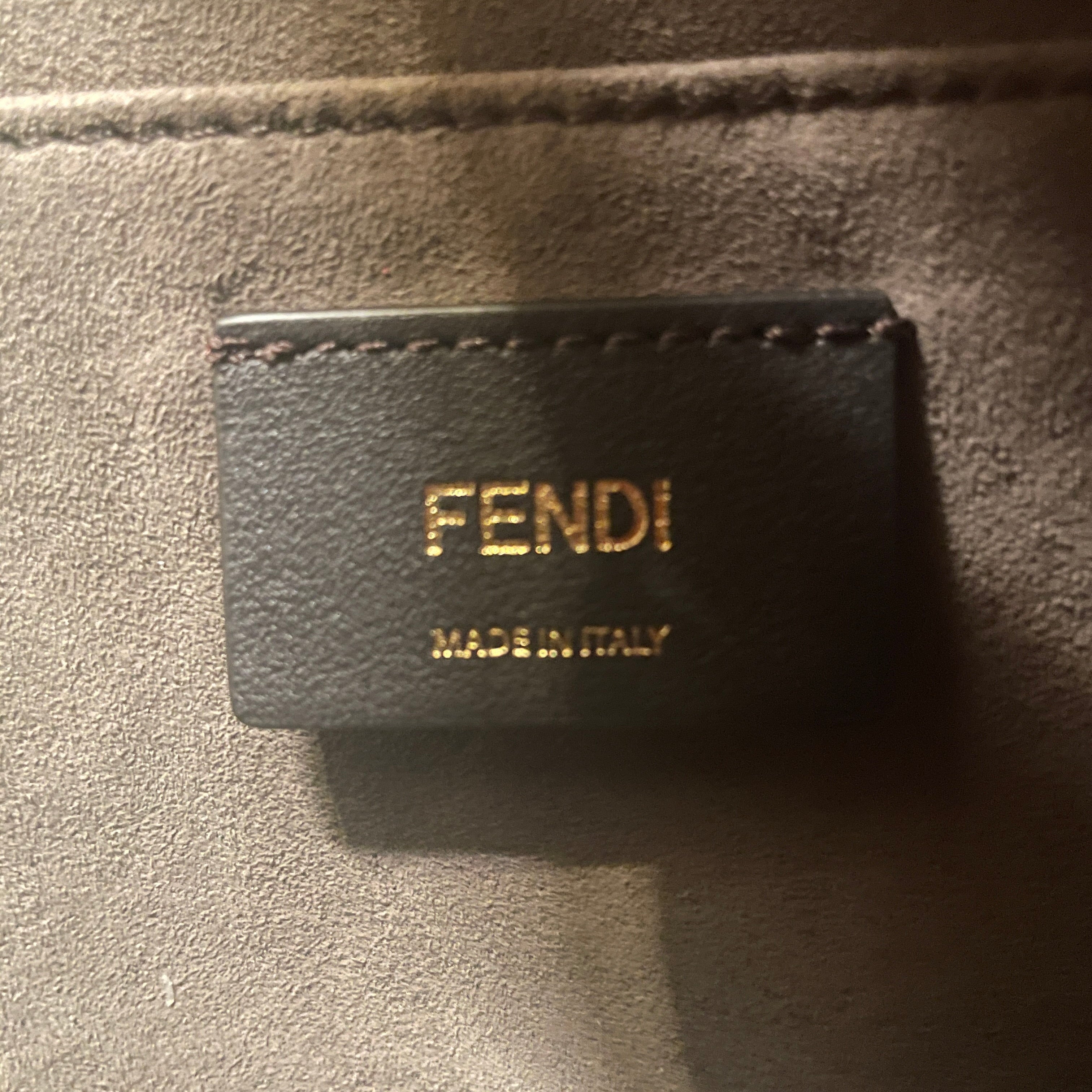 FENDI/Basket Bag/Monogram/Leather/BRW/Mon Tresor Bucket Embossed Bag view 5