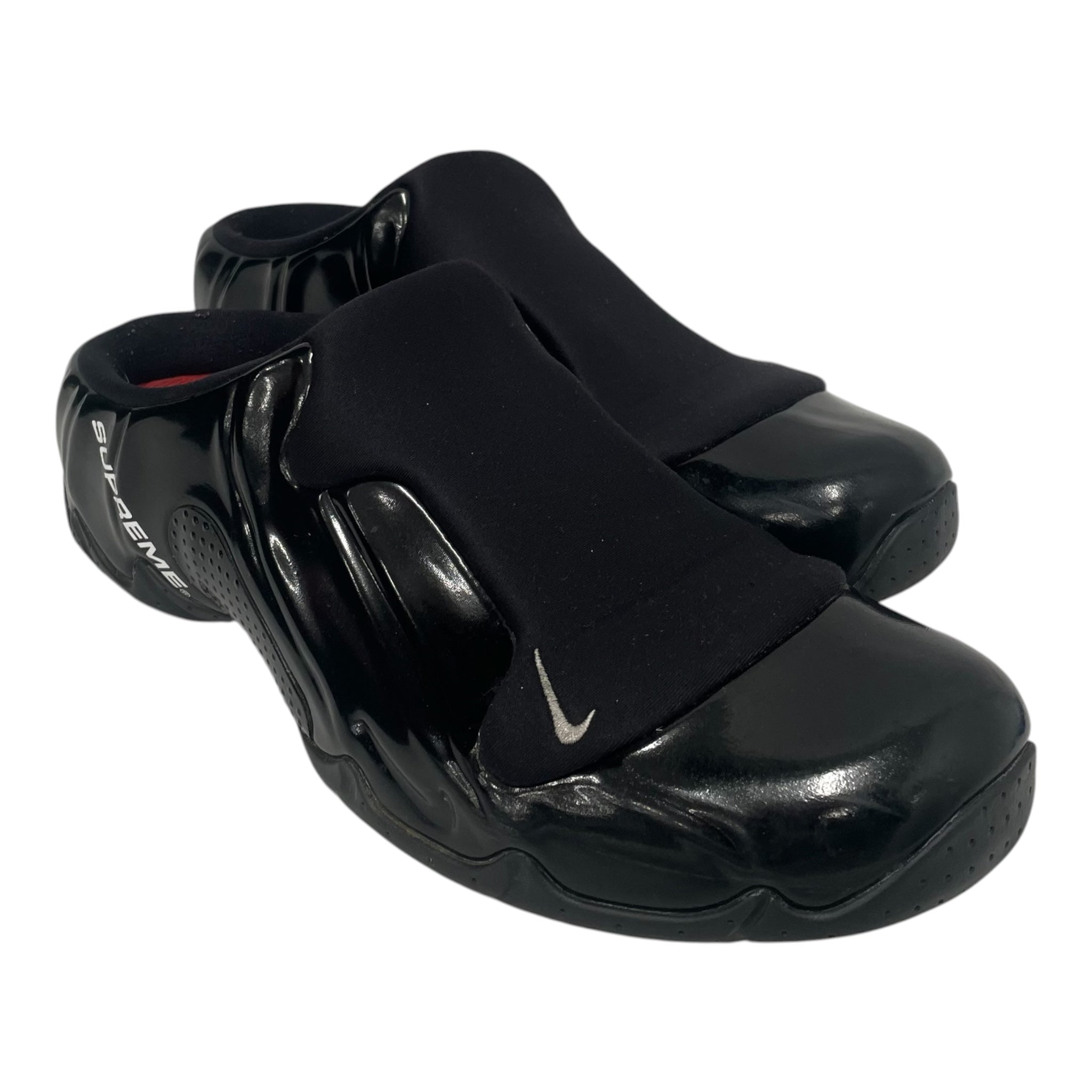 Supreme/NIKE/Shoes/US 12/Leather/BLK/ view 1