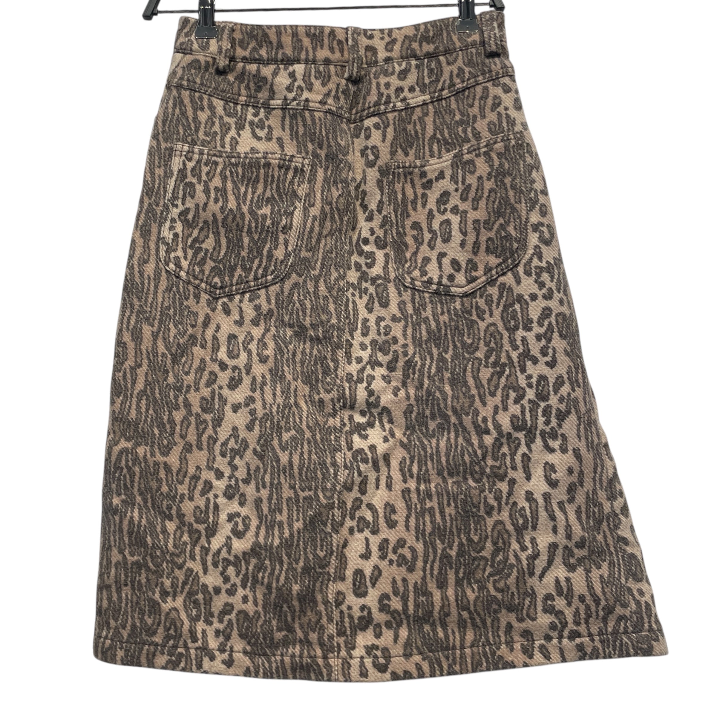SEE BY CHLOE/Skirt/36/Leopard/Cotton/GRY/SNOW LEOPARD PENCIL SKIRT view 2