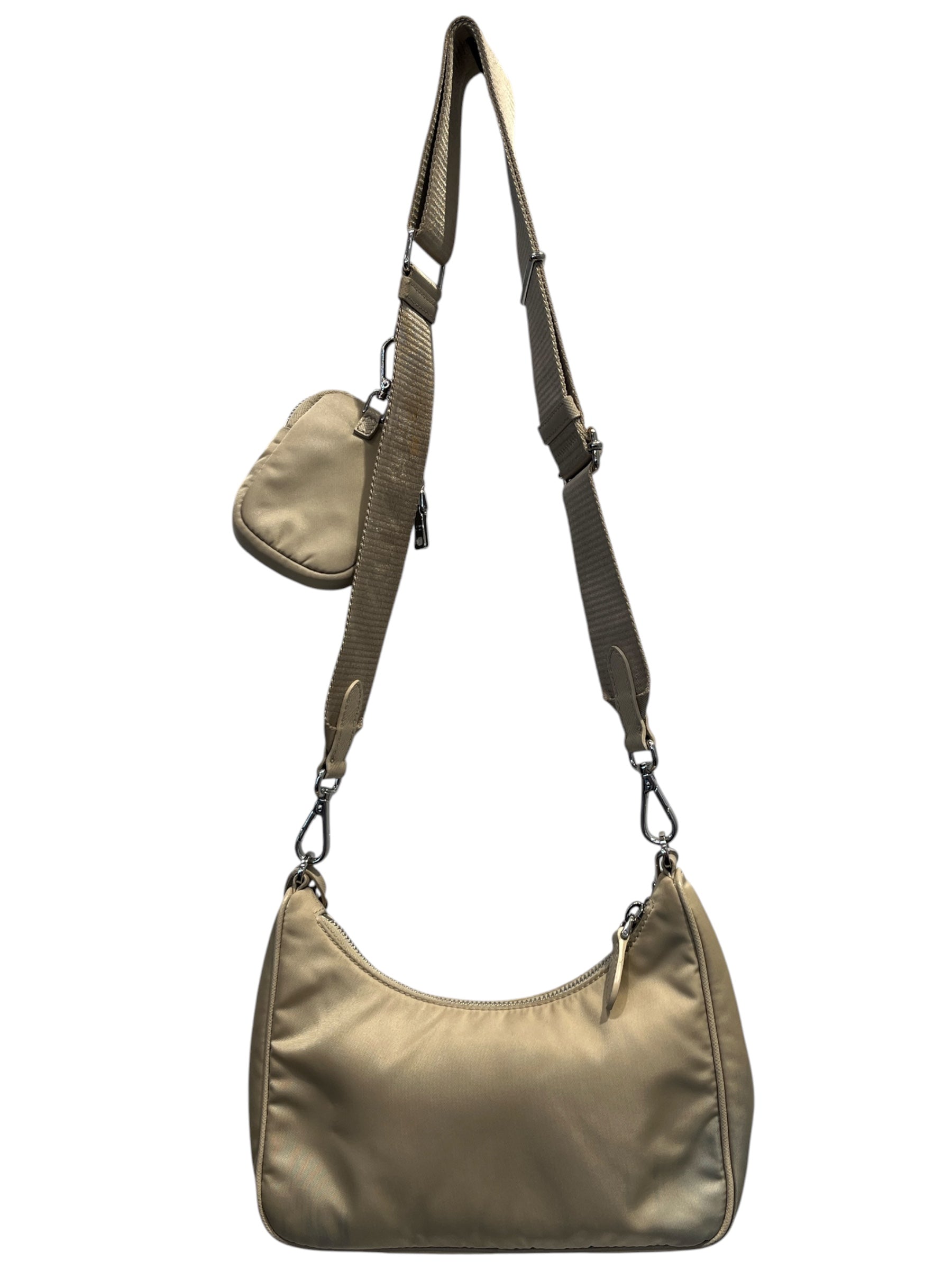 PRADA/Hand Bag/Nylon/CRM/RE EDITION 2005 NYLON PURSE view 2