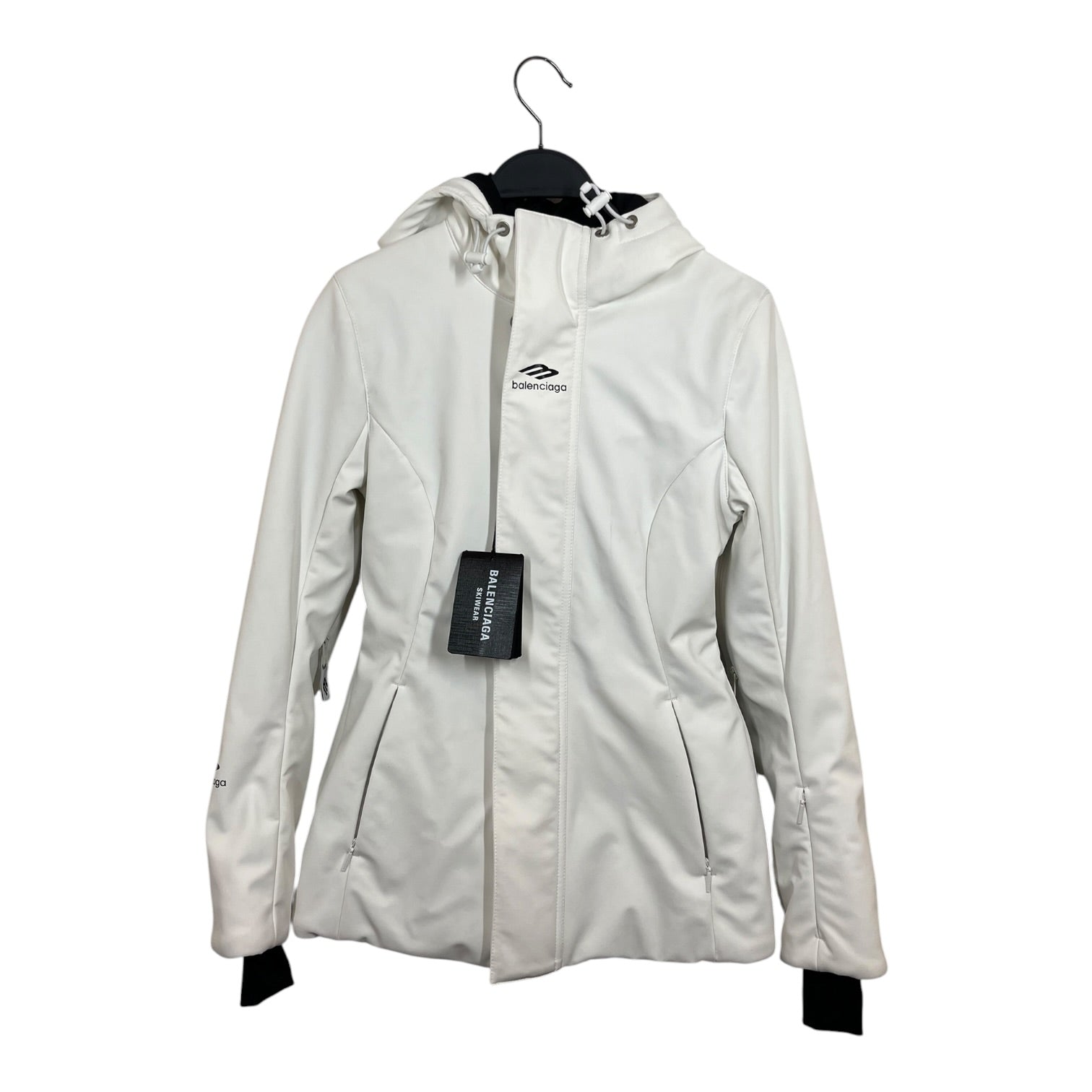 BALENCIAGA/Windbreaker/36/WHT/ski jacket view 1