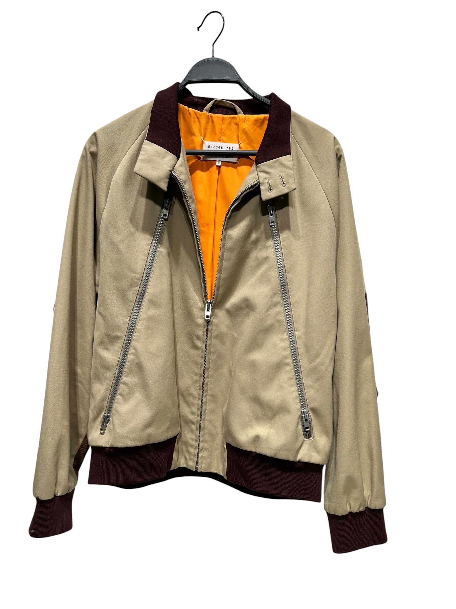 Maison Margiela/Jacket/41/Cotton/BEG/5 ZIP 2018 CORD view 1