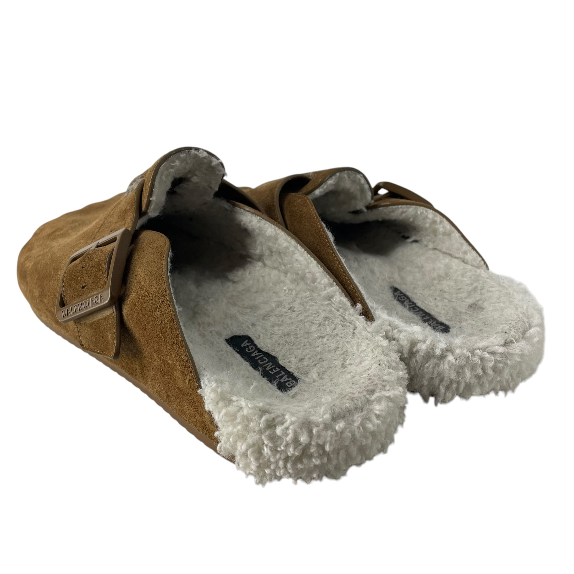 BALENCIAGA/Loafers/EU 42/Suede/CML/TOE MULE view 3