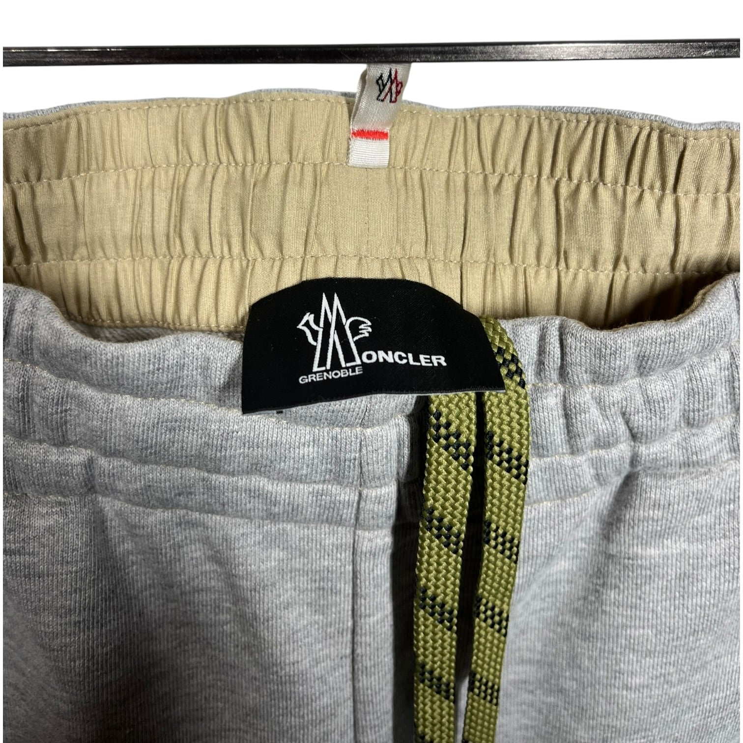 MONCLER GRENOBLE/Pants/L/Cotton/GRY/CHAMBRAY COTTON SWEATS view 3