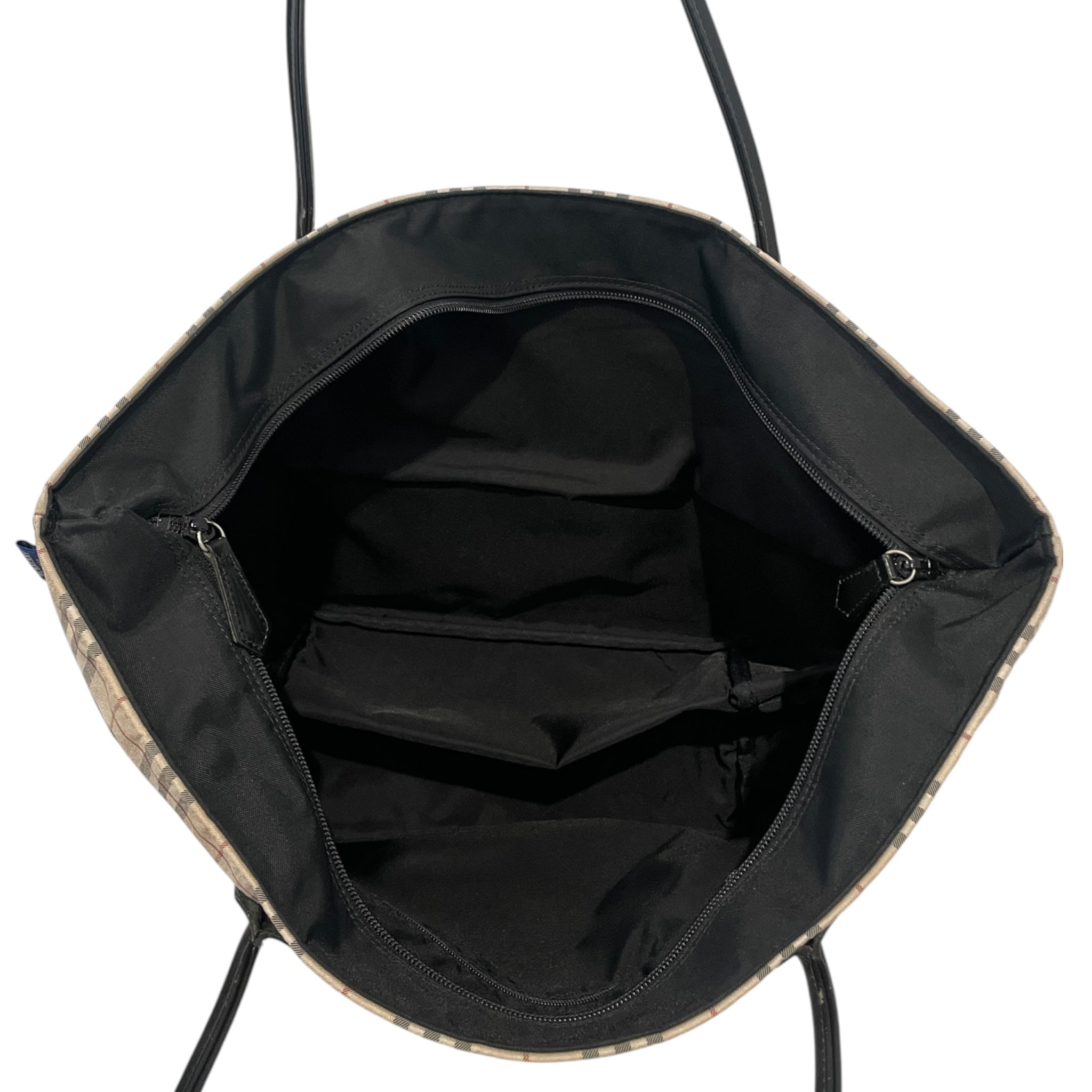 BURBERRY BLUE LABEL/Tote Bag/Plaid/CRM/R47QB9W view 4