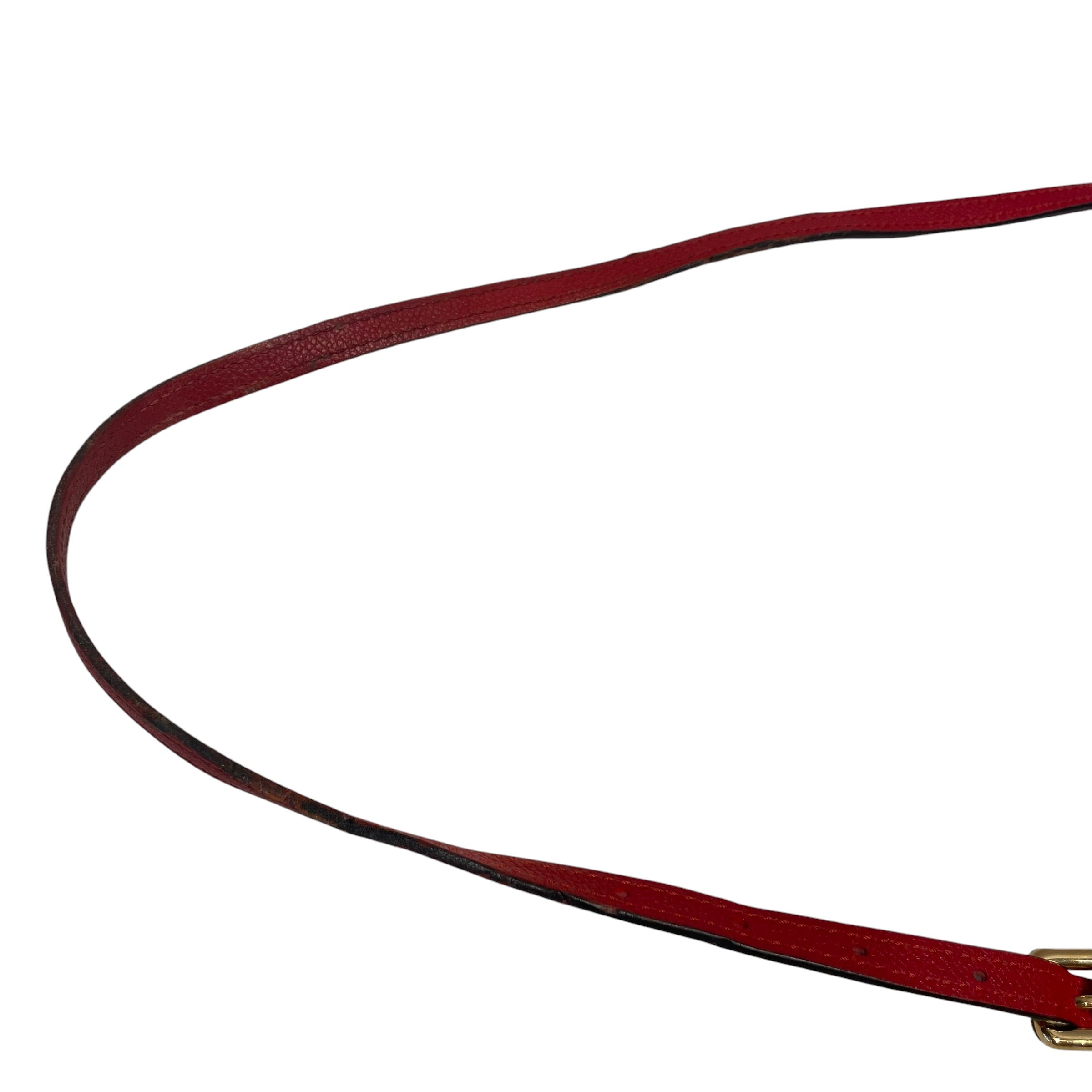 LOUIS VUITTON/Pouch/Monogram/Leather/RED/Monogram Twice Pouchette view 10