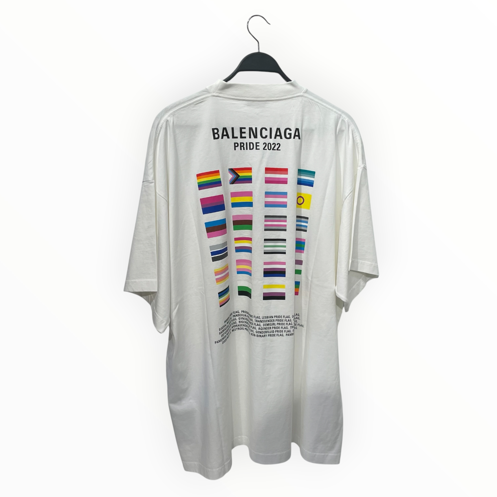 BALENCIAGA/T-Shirt/4/Cotton/WHT/2022 BOY/GIRL PRIDE view 2