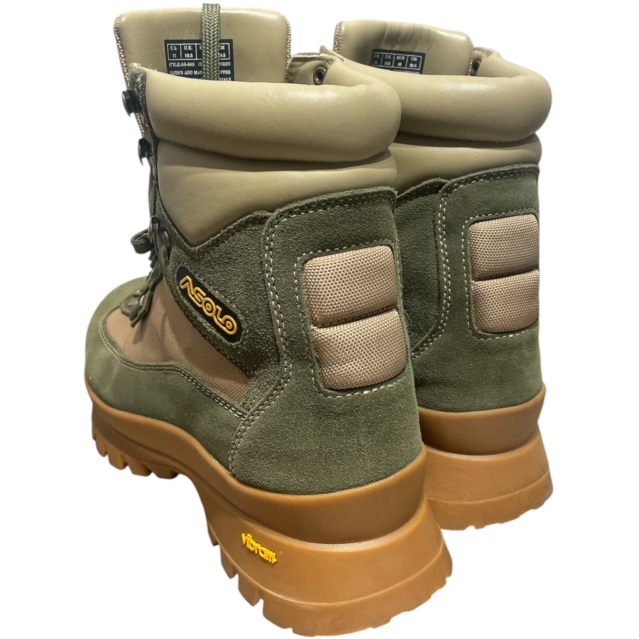 ASOLO/Boots/US 11/Leather/KHK/Swamp GTX view 2