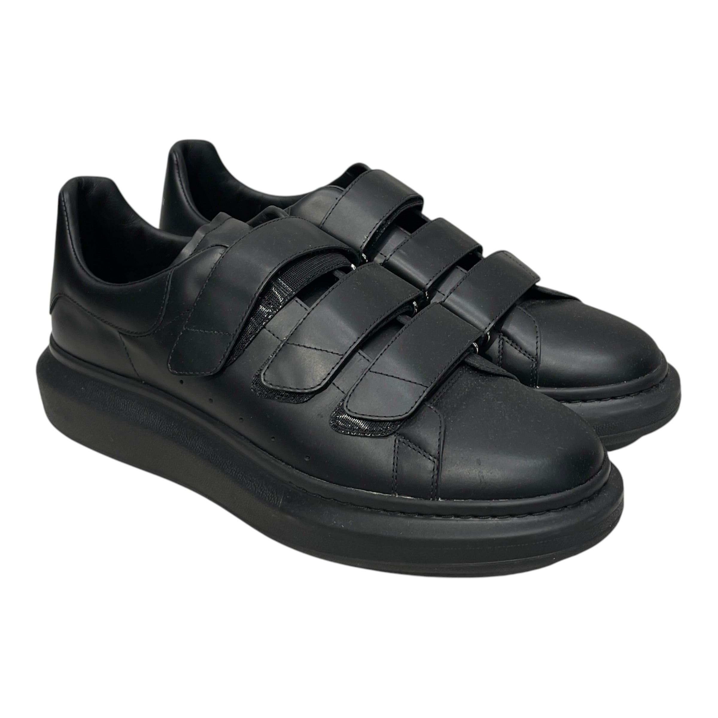 Alexander McQueen/Low-Sneakers/EU 45/Leather/BLK/ view 1