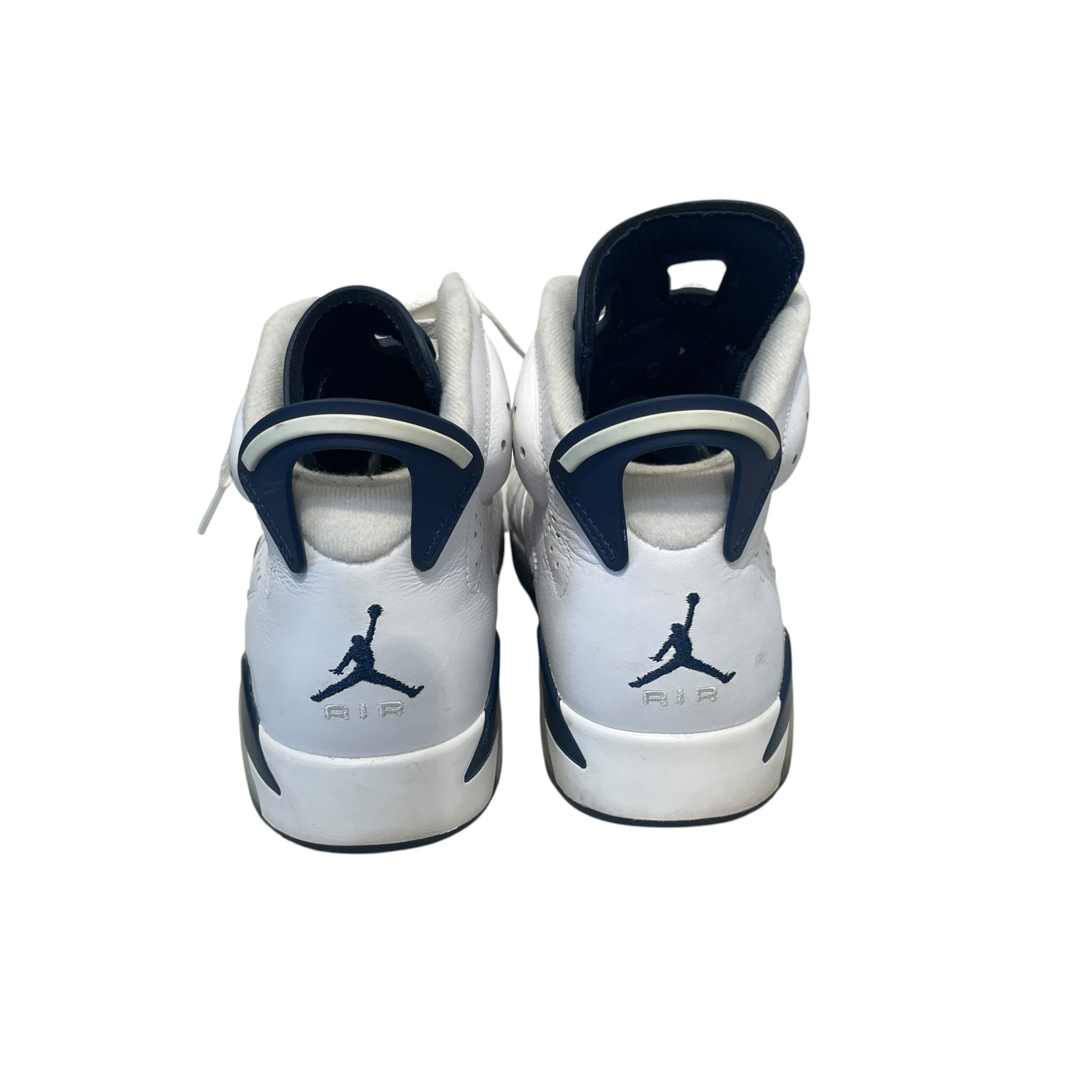 NIKE/Hi-Sneakers/US 9/Leather/WHT/Jordan 6 Midnight navy view 4