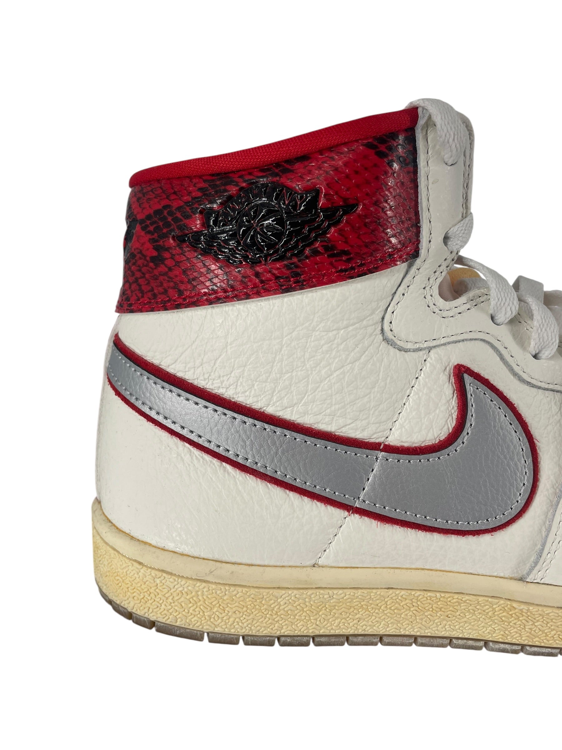 NIKE/Awake NY/Hi-Sneakers/US 9.5/Leather/WHT/AIR SHIP - FN8675-100 view 4