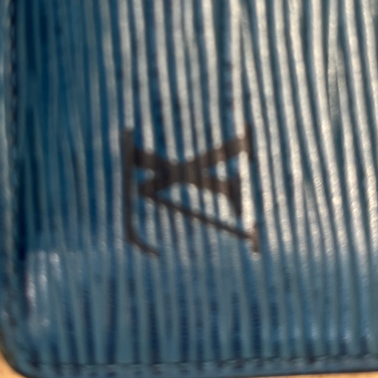 LOUIS VUITTON/Long Wallet/L/Leather/BLU/epi leather blue view 4