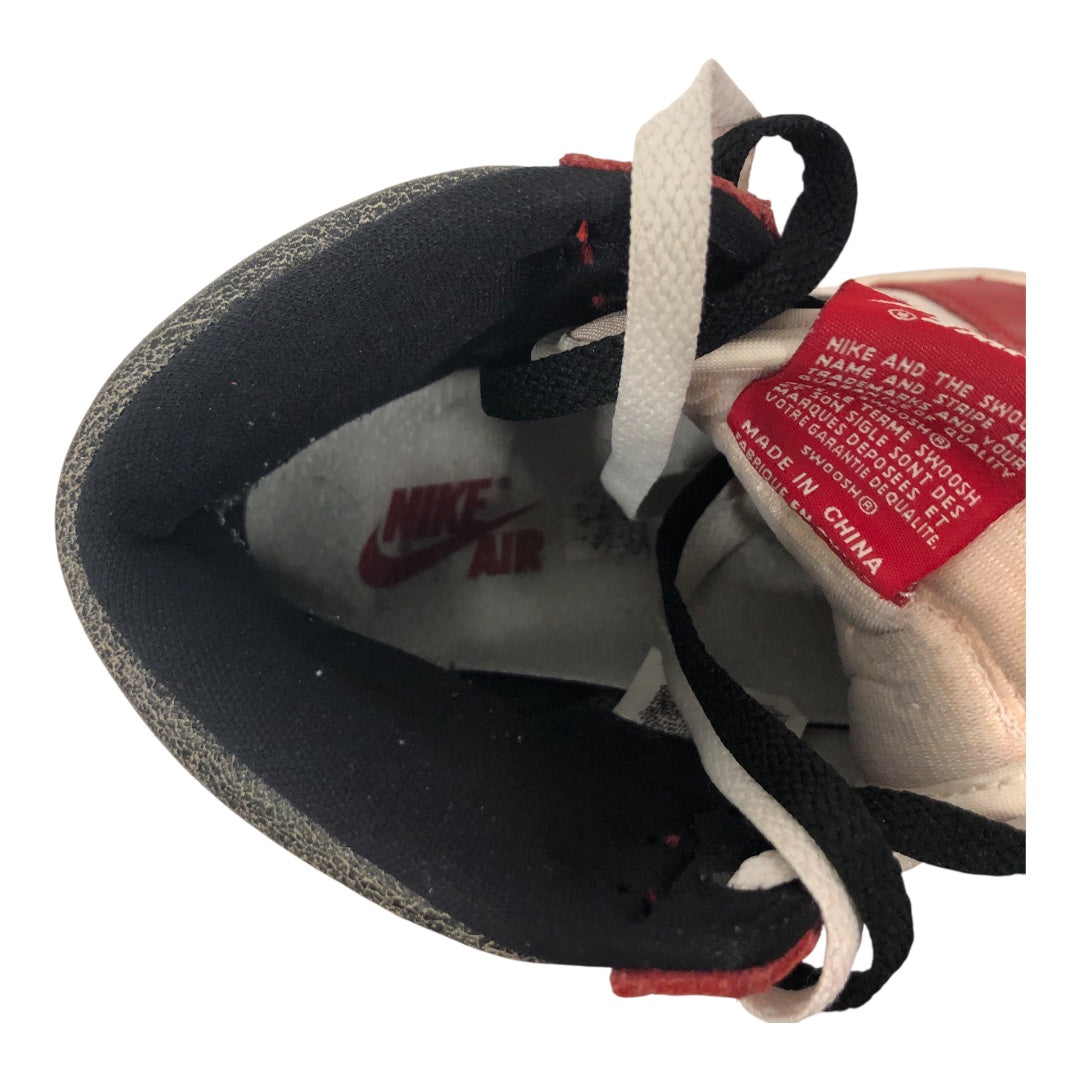 NIKE/Hi-Sneakers/US 8.5/Leather/RED/jordan 1 retro lost and found view 3