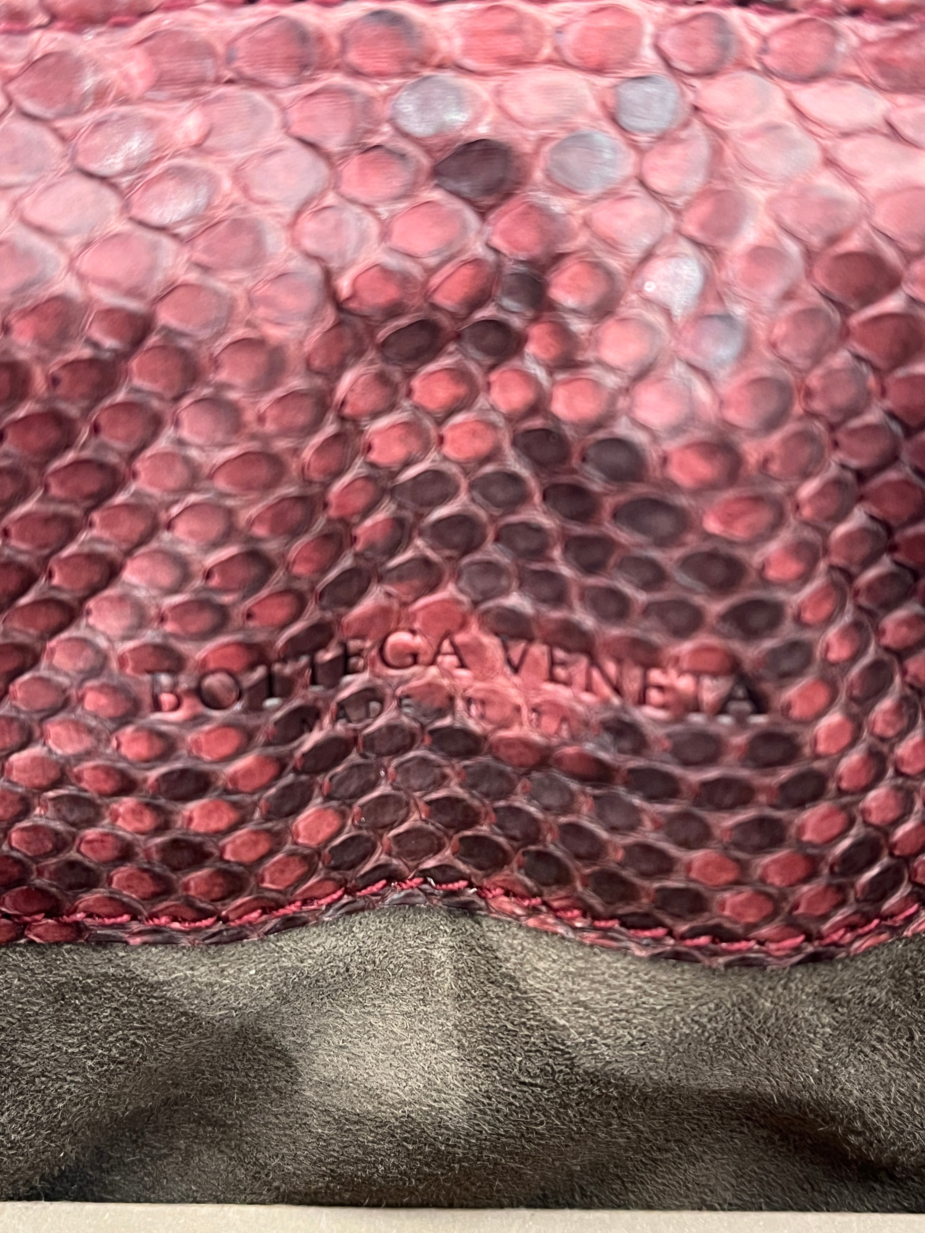 BOTTEGA VENETA/Clutch Bag/Animal Pattern/Leather/BRD/VIBIO CLUTCH PYTHON LEATHER view 5