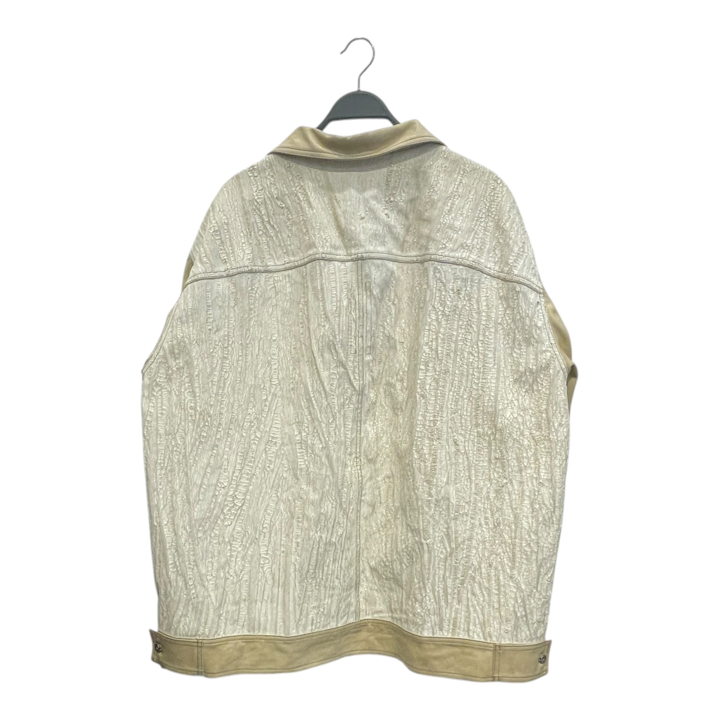 RICK OWENS DRKSHDW/Denim Jkt/XL/Cotton/BEG/JUMBO WORK JACKET view 2