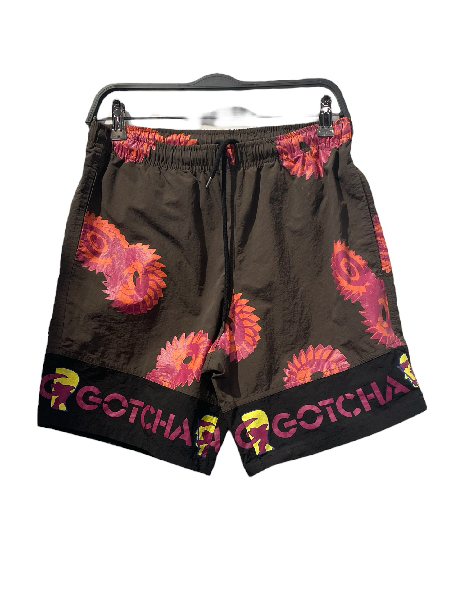 Brain Dead/Shorts/SS/Polyester/BRW/All Over Print/BD X GOTCHA PINK/ORANGE WHEELS view 5