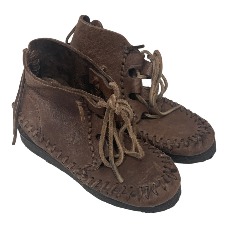 CABANE de ZUCCa/Boots/US 9/Leather/BRW/ELF FRINGE BOOT