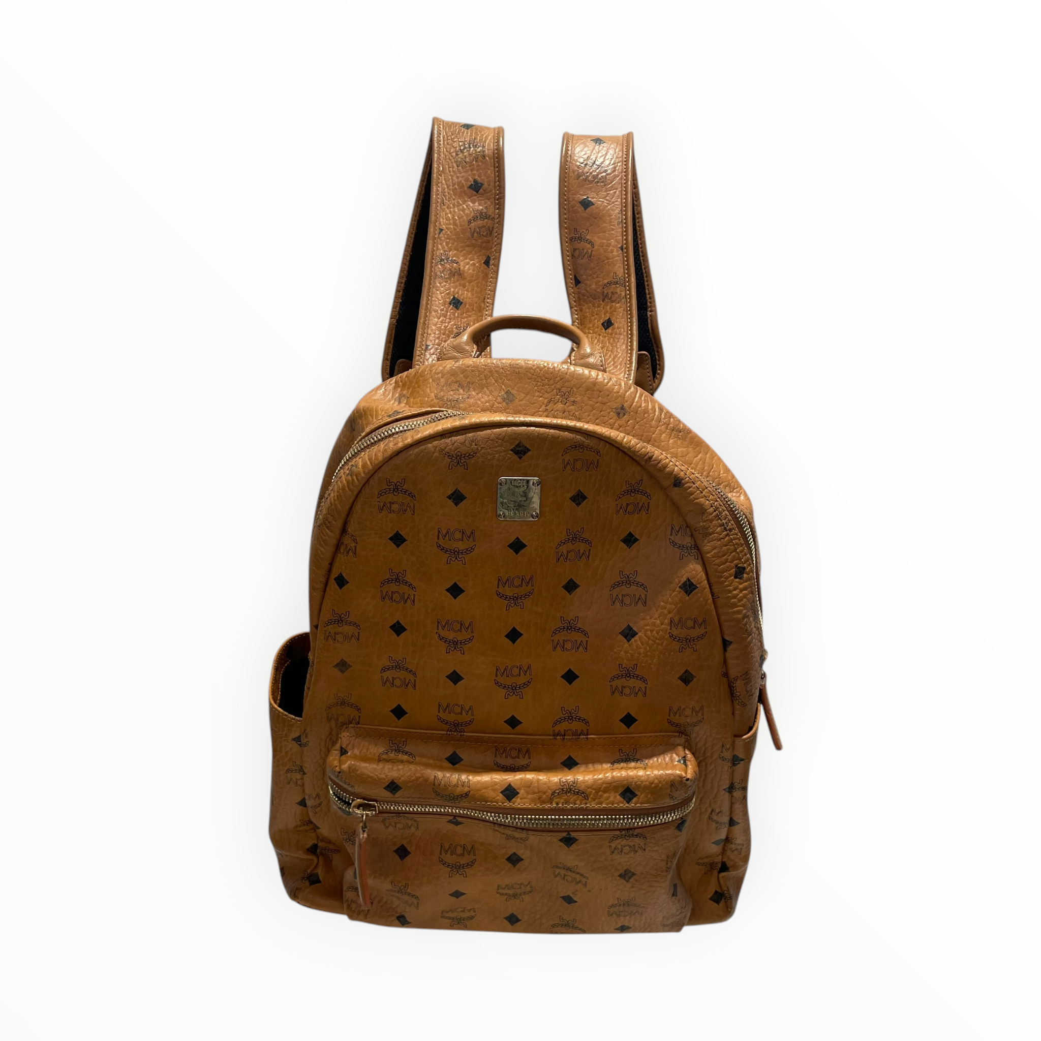 MCM/Backpack/Monogram/Leather/CML/Visetos Monogram Backpack view 1