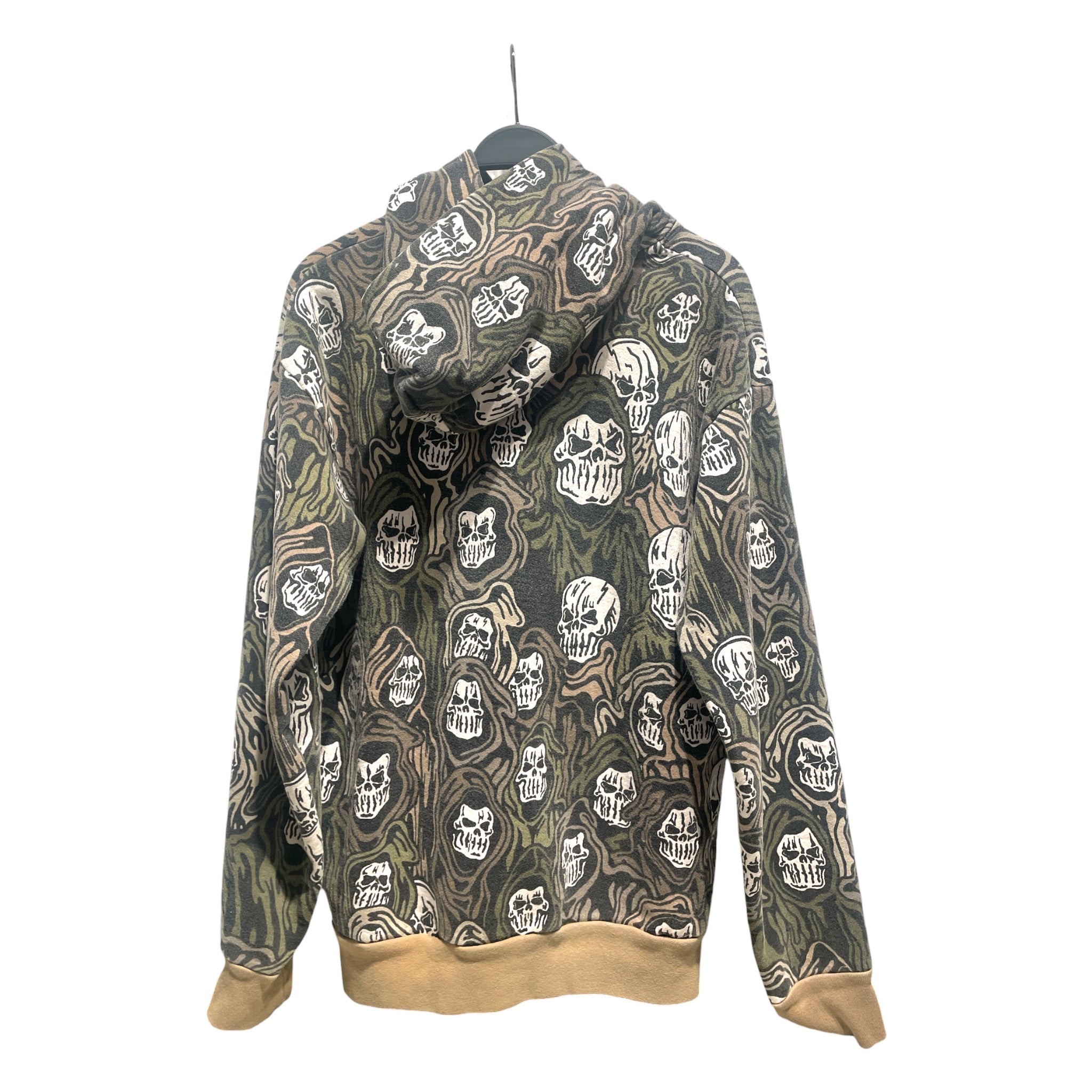 WARREN LOTAS/Hoodie/L/All Over Print/Cotton/GRN/CAMO SKULL/HOODIE view 2