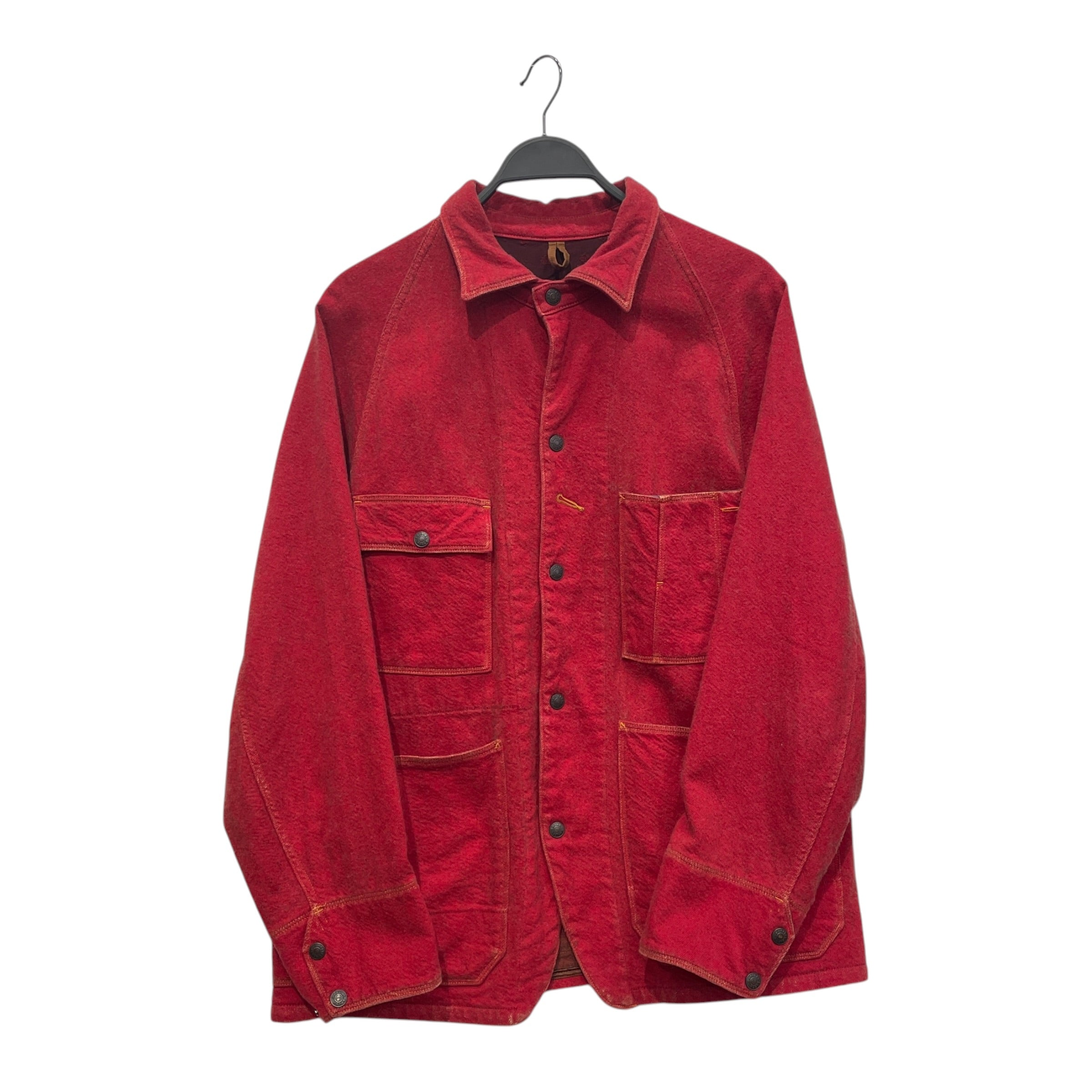 KAPITAL/Tailored Jkt/3/Cotton/RED/ view 1