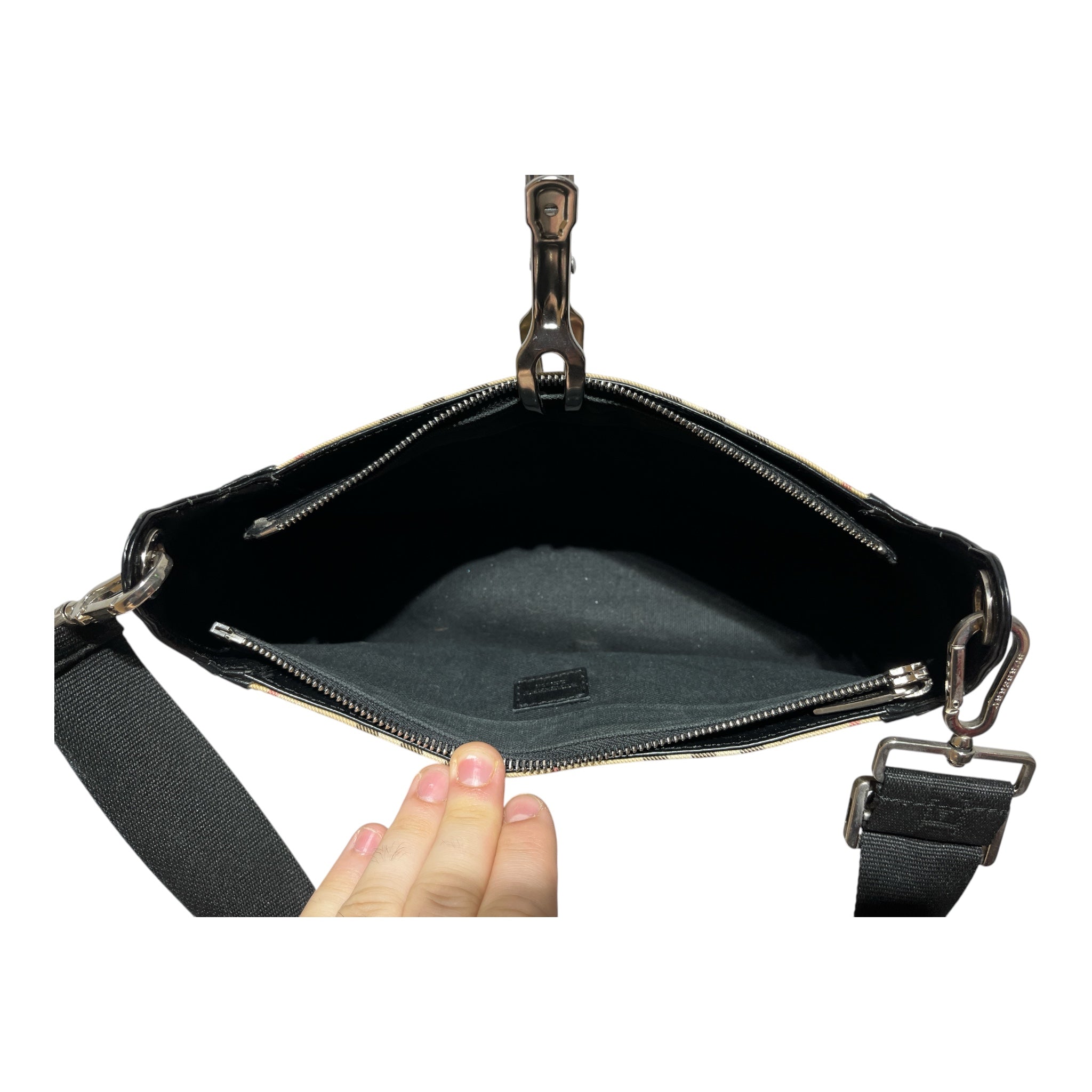 BURBERRY/Bag/Plaid/BEG/nova check shoulder bag view 4