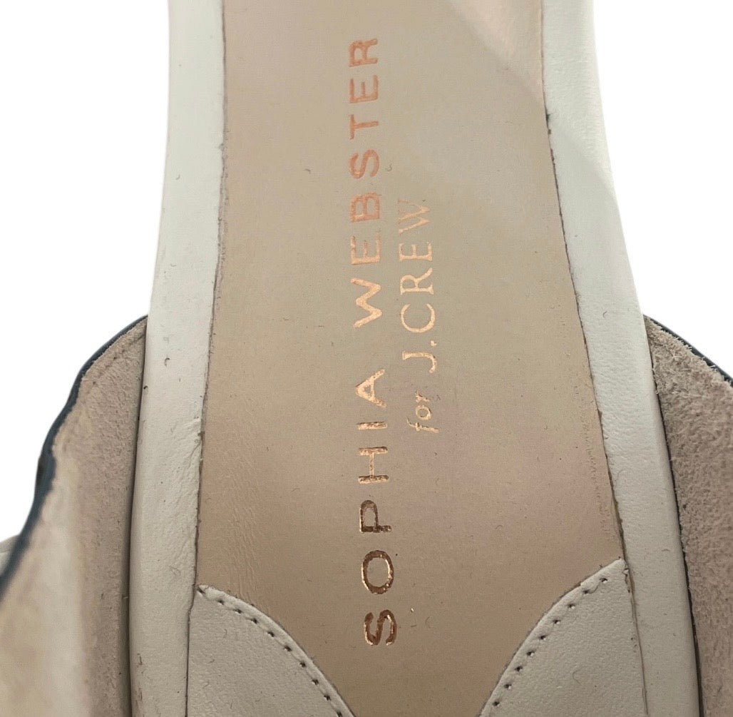 SOPHIA WEBSTER/Loafers/EU 39/All Over Print/Cotton/BLK/BLACK AND WHITE PRINT view 3