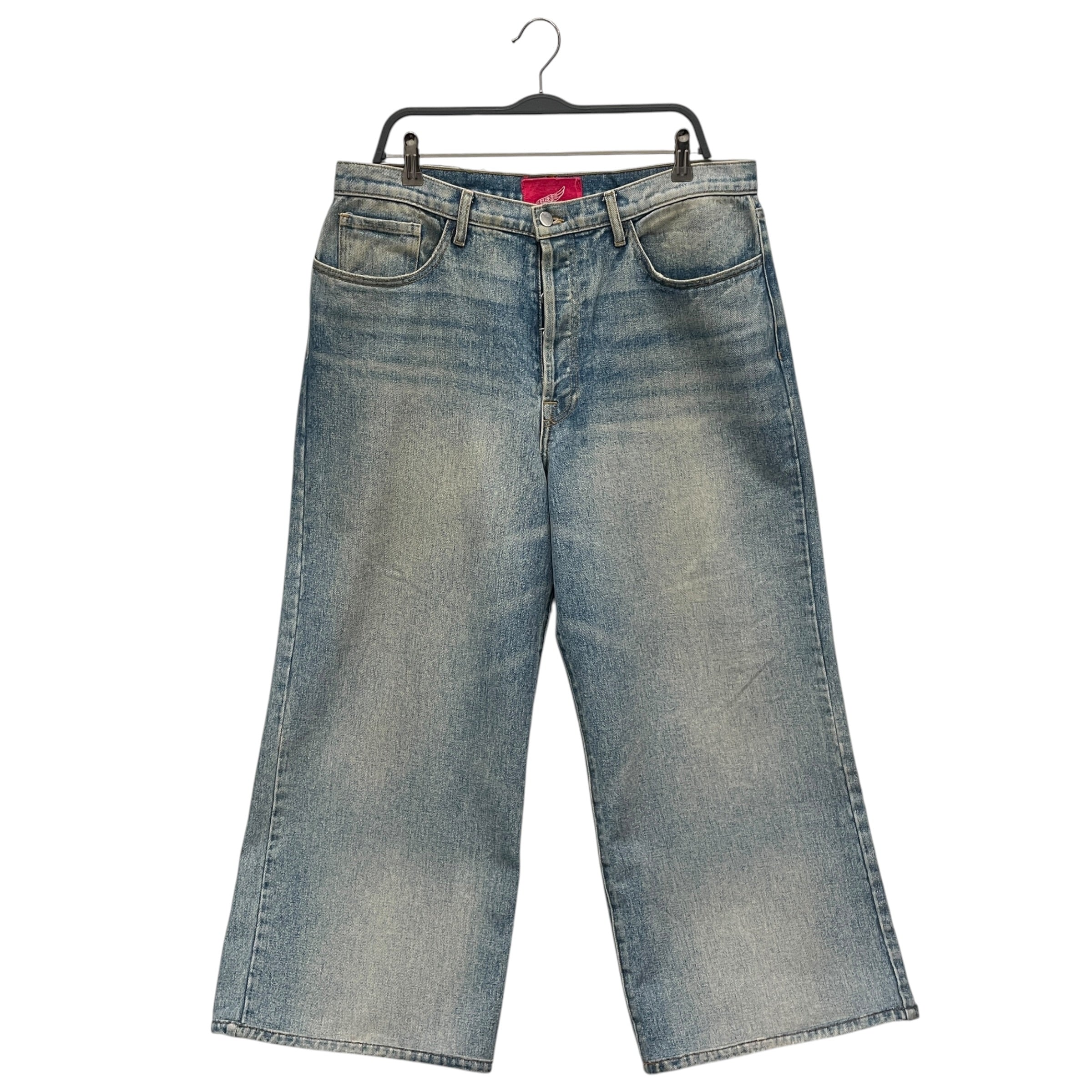SHAPES/Straight Pants/34/Denim/BLU/WIDE LEG view 1