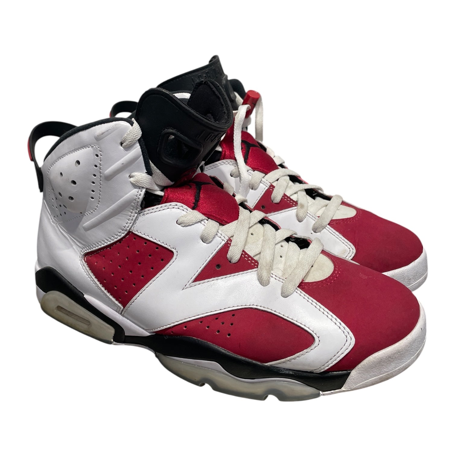 NIKE/Hi-Sneakers/US 10.5/Leather/RED/JORDAN 6 CARMINE view 1