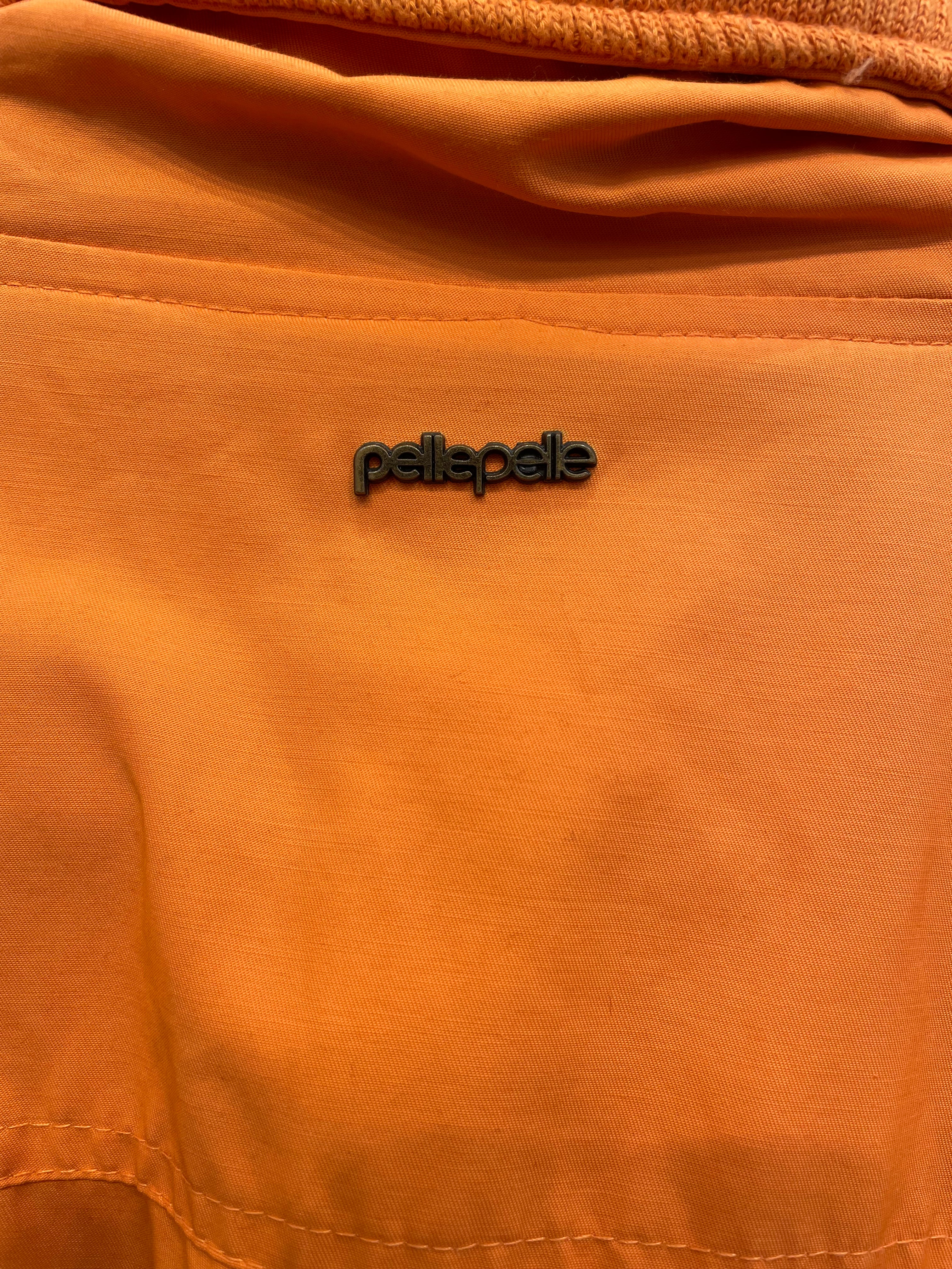 Pelle Pelle/Jacket/XXL/Polyester/ORN/orange jkt with brass hardware view 6