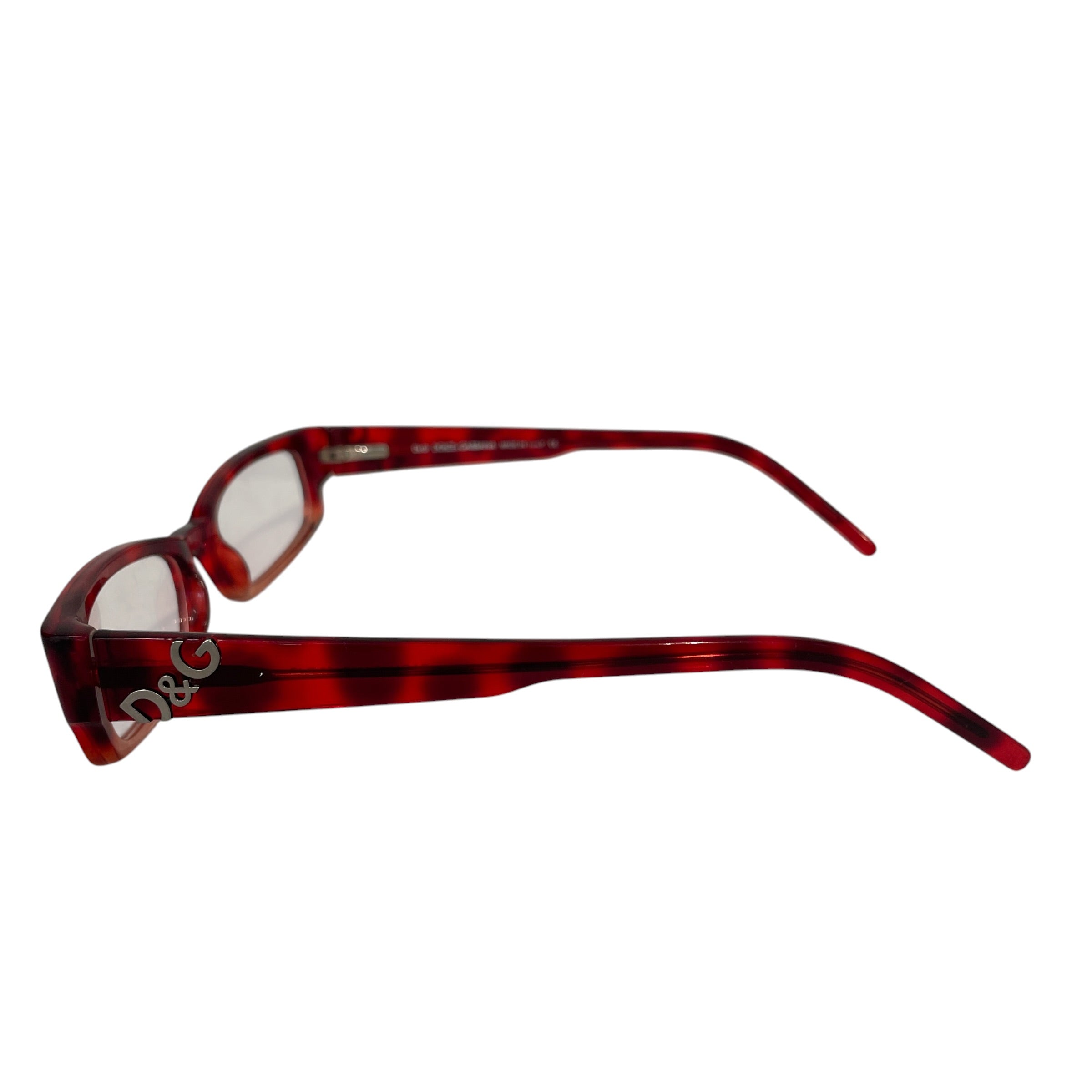DOLCE&GABBANA/Glasses/Plastic/RED/ view 2