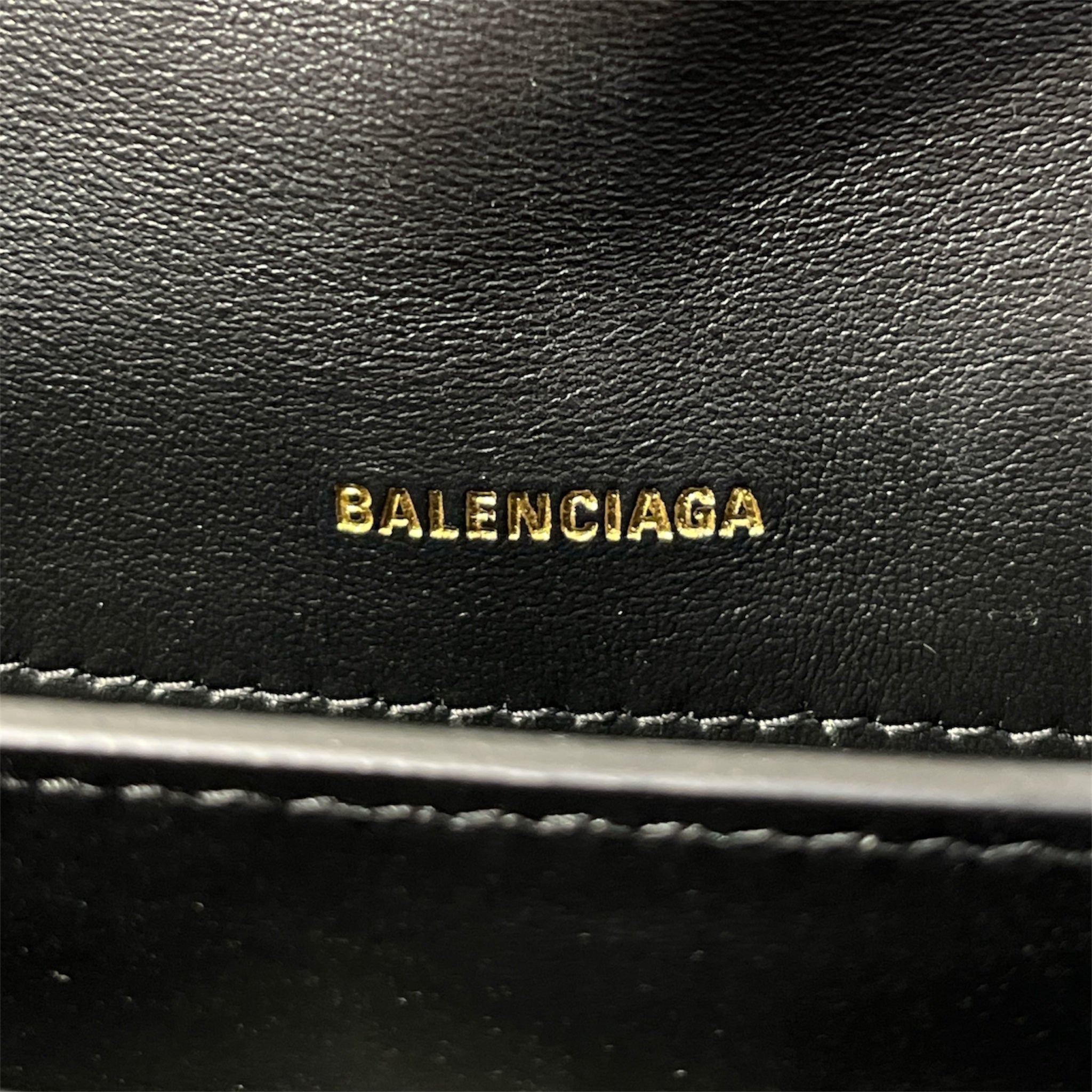 BALENCIAGA/Cross Body Bag/Leather/BLK/FRENCH CHARMS view 6