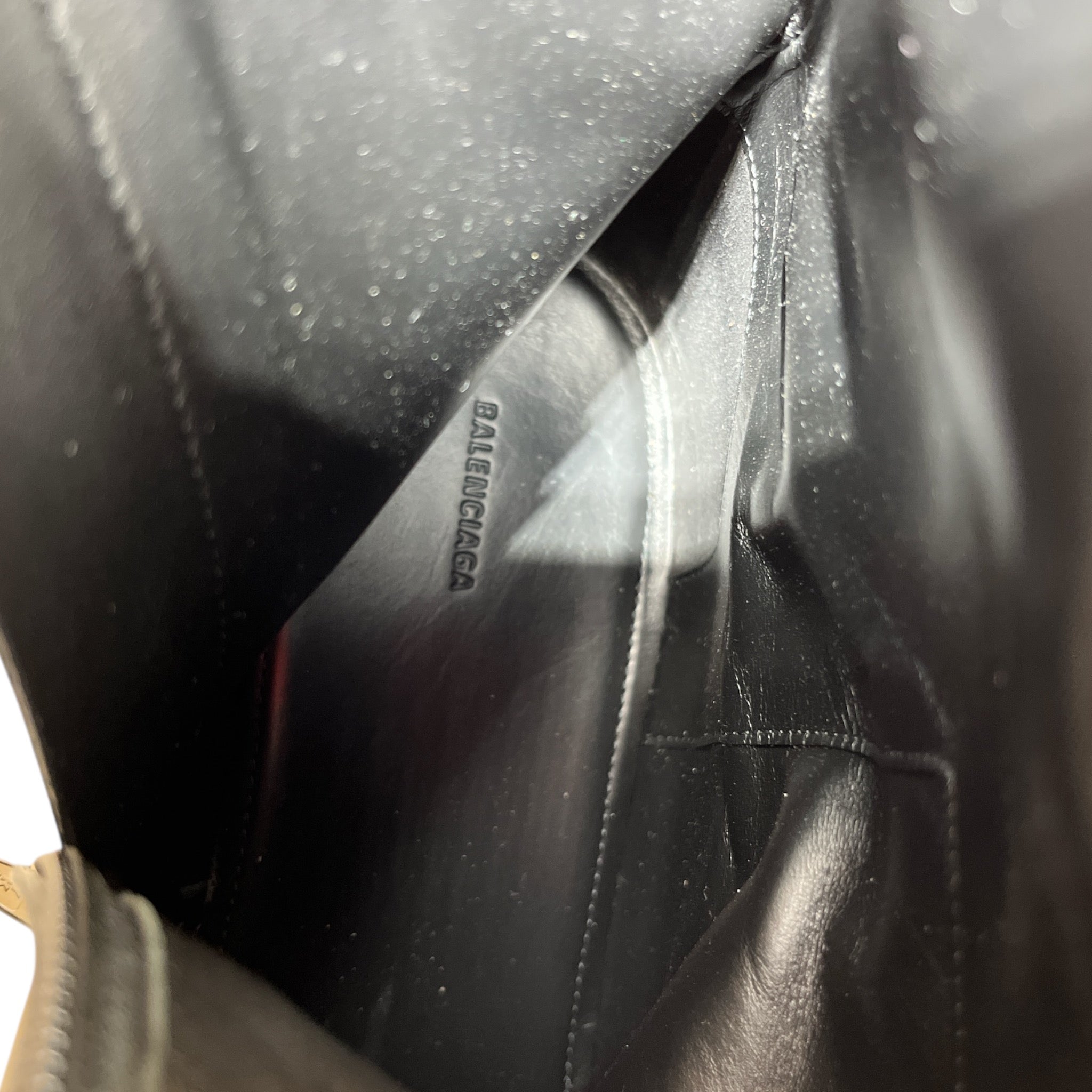 BALENCIAGA/Chelsea Boots/EU 45/Leather/BLK/RIM LOGO CHELSEA BOOT view 4