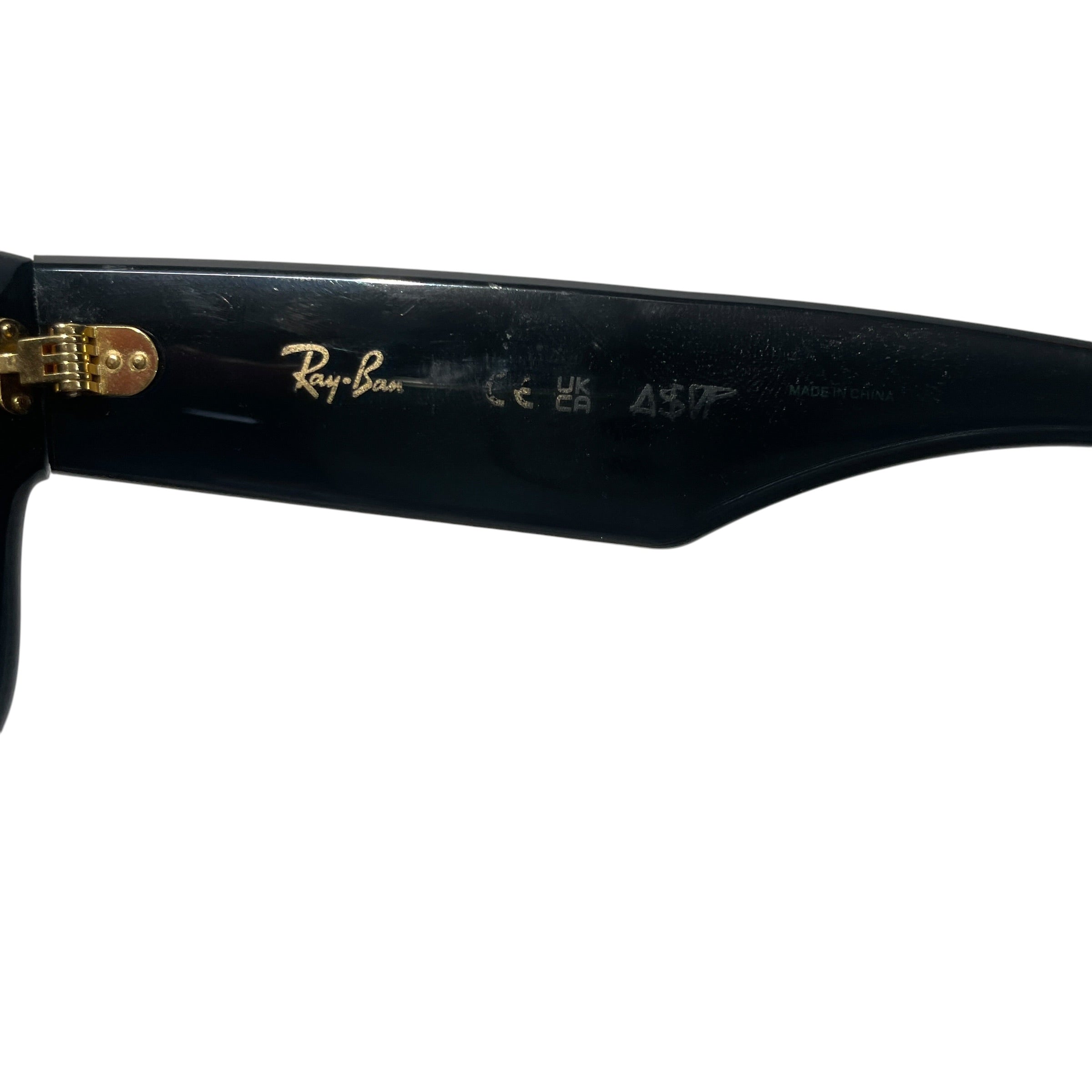 Ray-Ban/Sunglasses/Celluloid/BLK/M's/601/87 view 4
