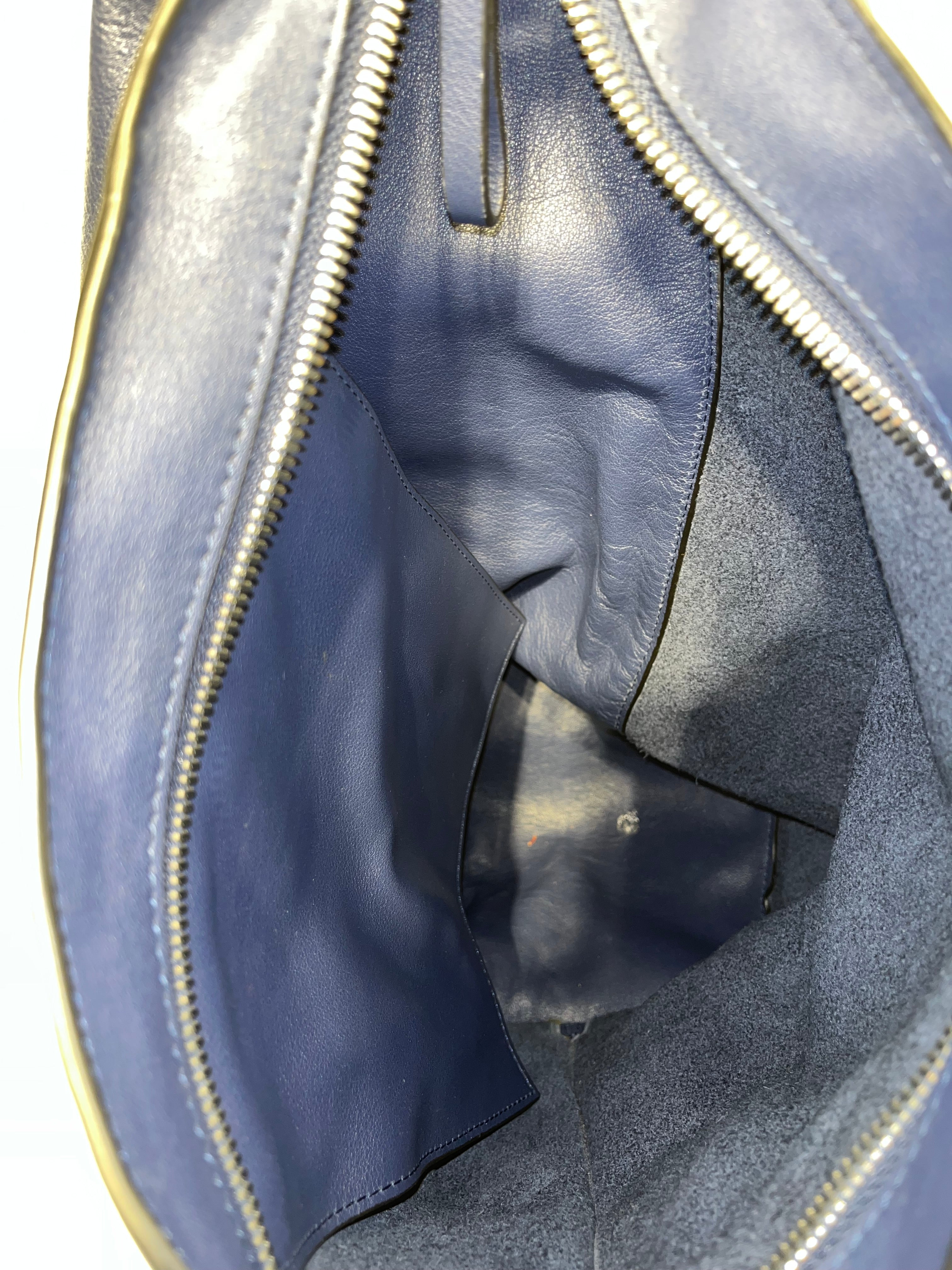 LOEWE/Cross Body Bag/All Over Print/Leather/BLU/ view 6