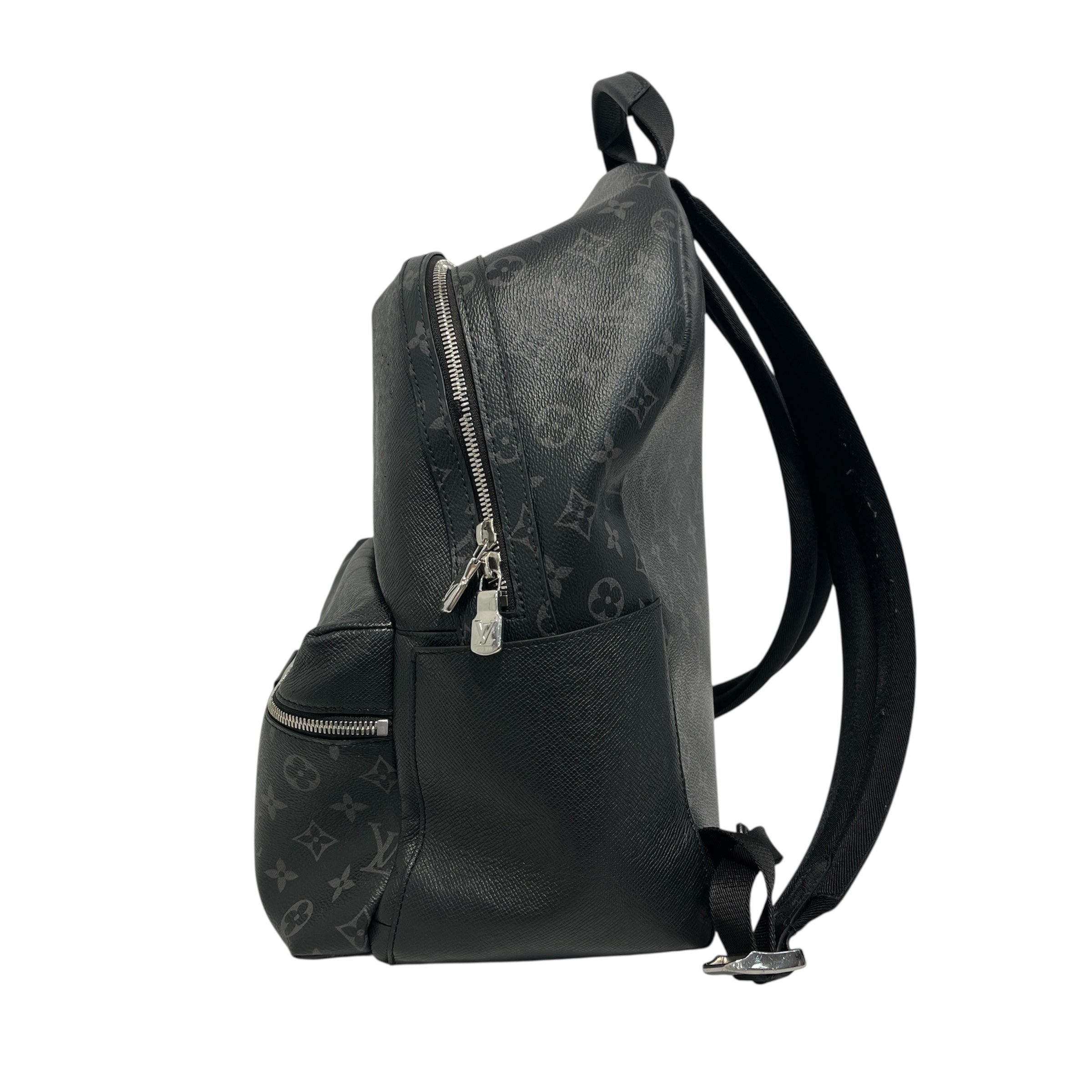 LOUIS VUITTON/Backpack/Monogram/Leather/BLK/Discovery Bag view 2
