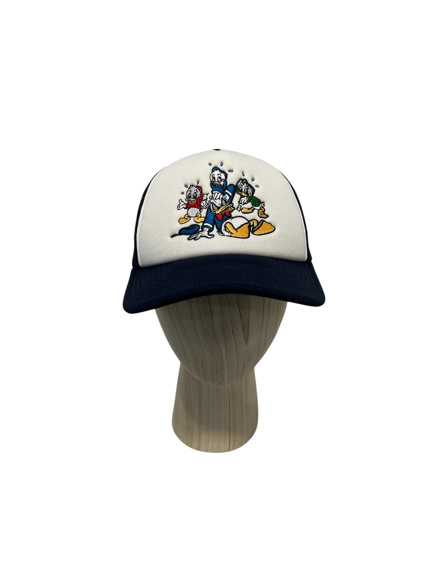 KITH/Trucker Cap/Polyester/NVY/Disney Donald duck view 1