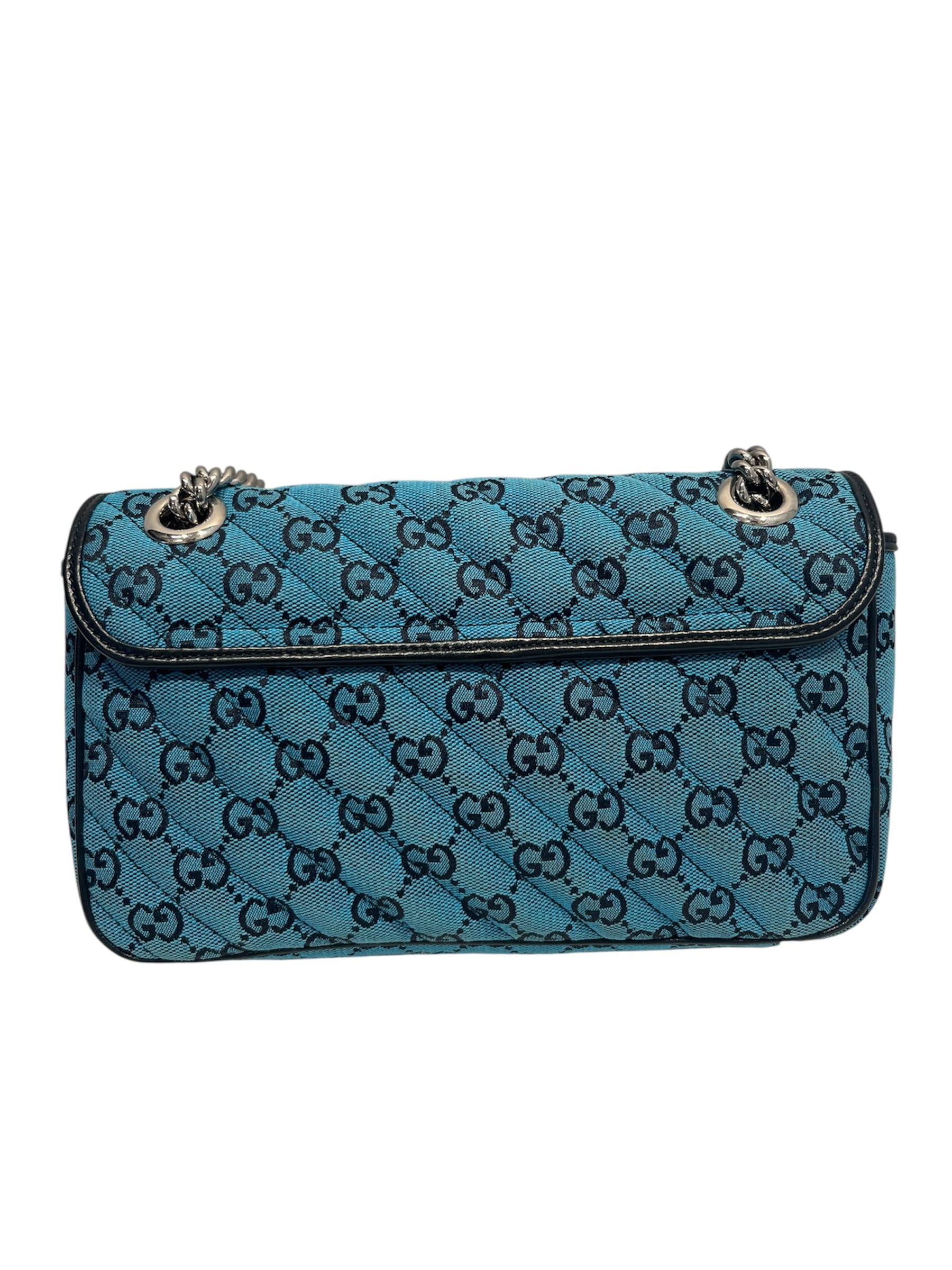 GUCCI/Cross Body Bag/Monogram/Cotton/BLU/443497520981 view 2