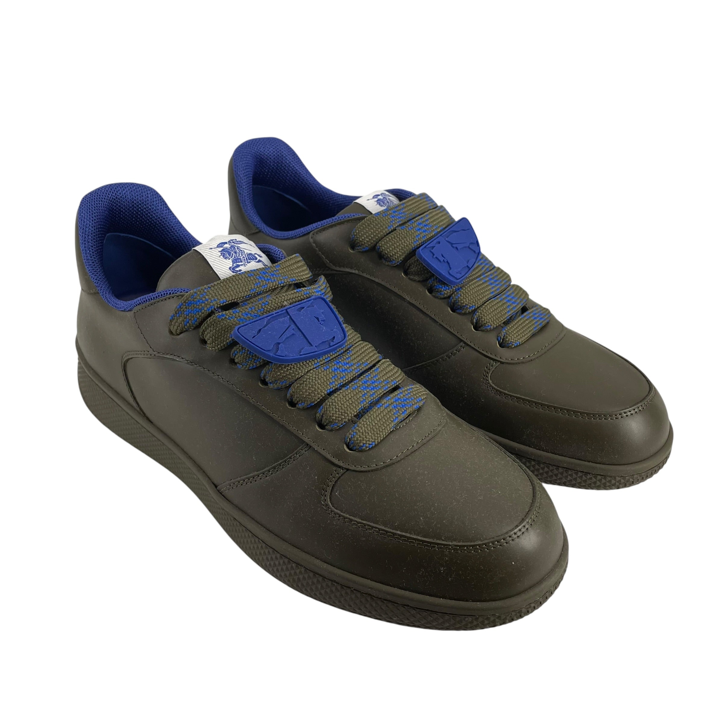 BURBERRY/Low-Sneakers/EU 43/Leather/KHK/TERRACE view 1