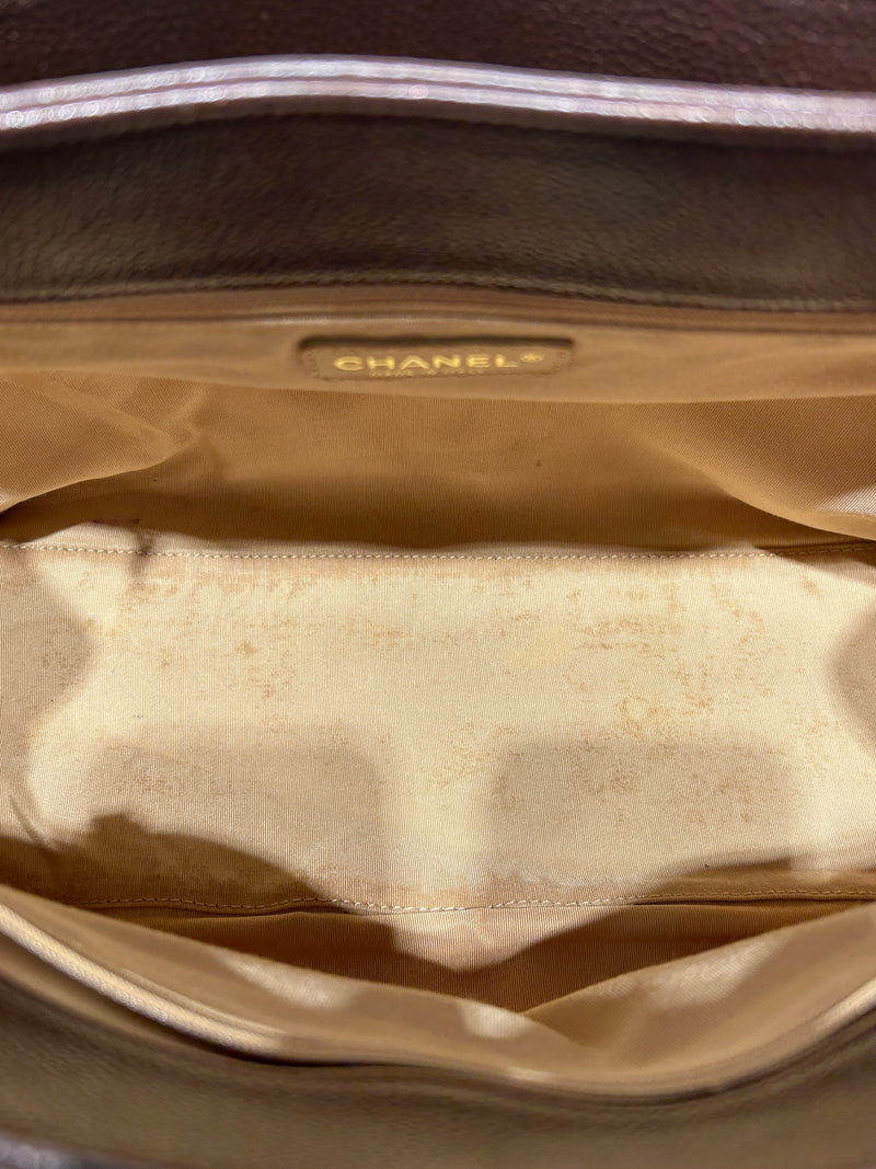 CHANEL/Tote Bag/Leather/BRW/Executive tote