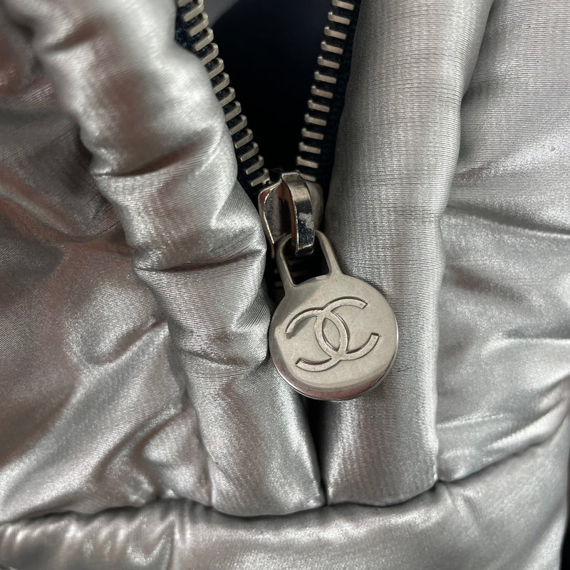 CHANEL/Backpack/Nylon/SLV/DOUDOUNE PUFFY