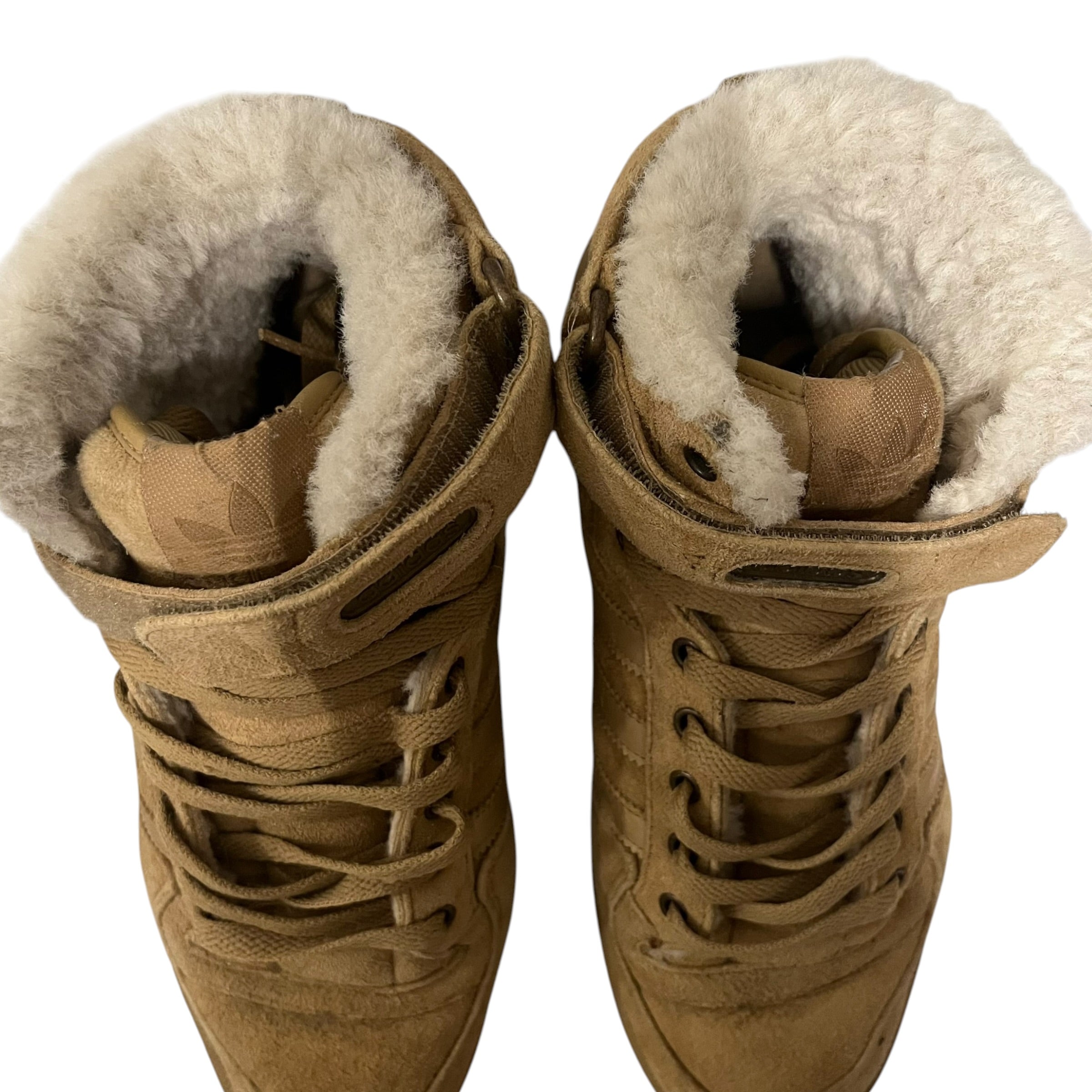 adidas/Hi-Sneakers/US 8.5/Suede/CML/forum mid winter 2004 view 4
