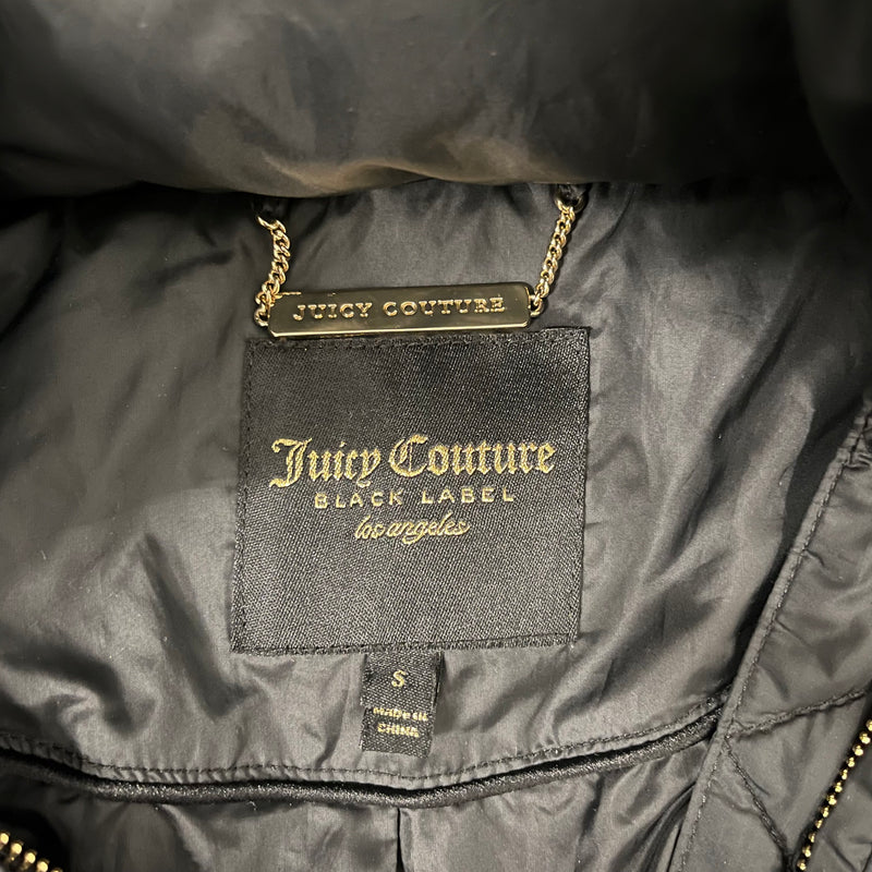 JUICY COUTURE/Puffer Jkt/S/BLK/