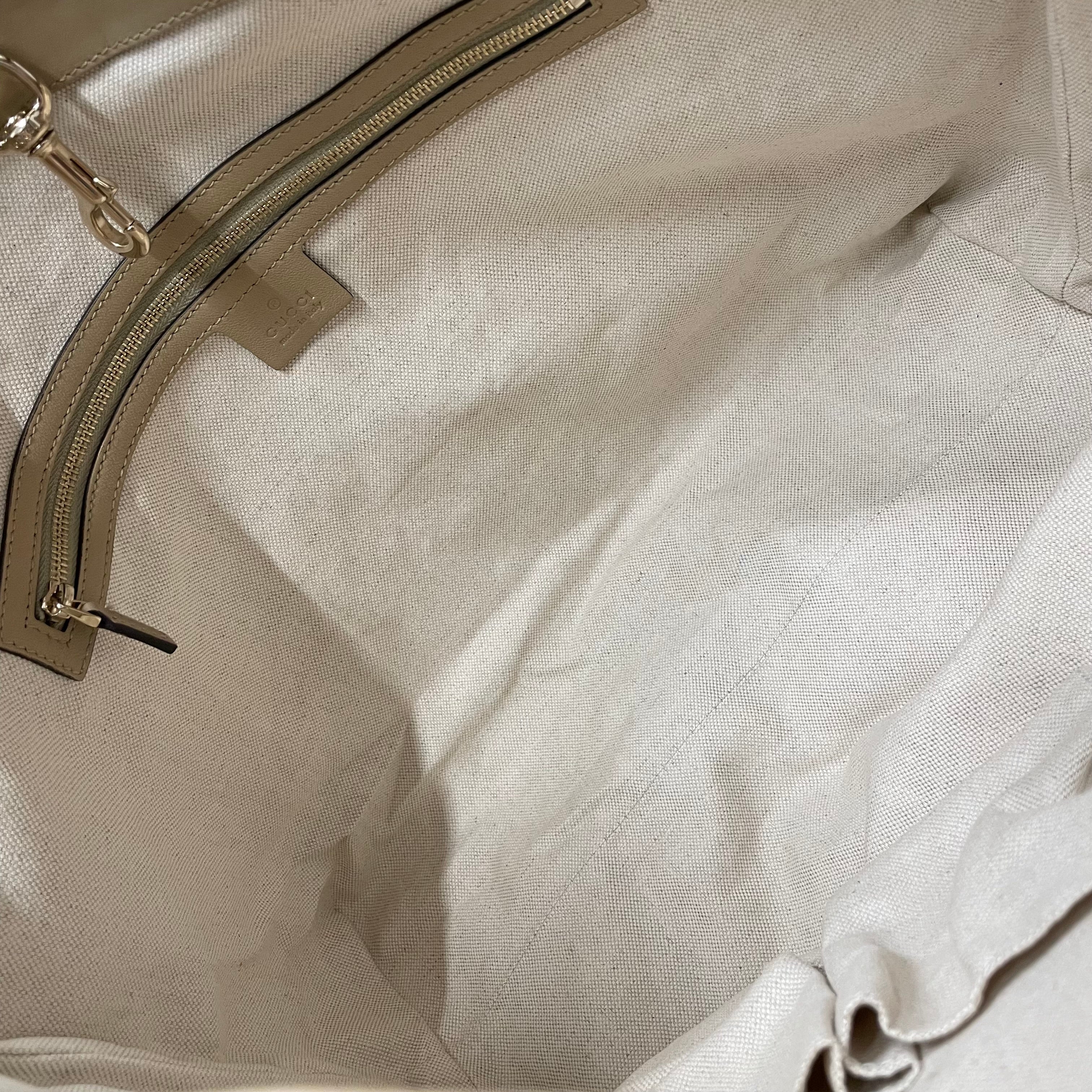 GUCCI/Tote Bag/Cotton/BEG/GG SUPREME MONO CANVAS view 4