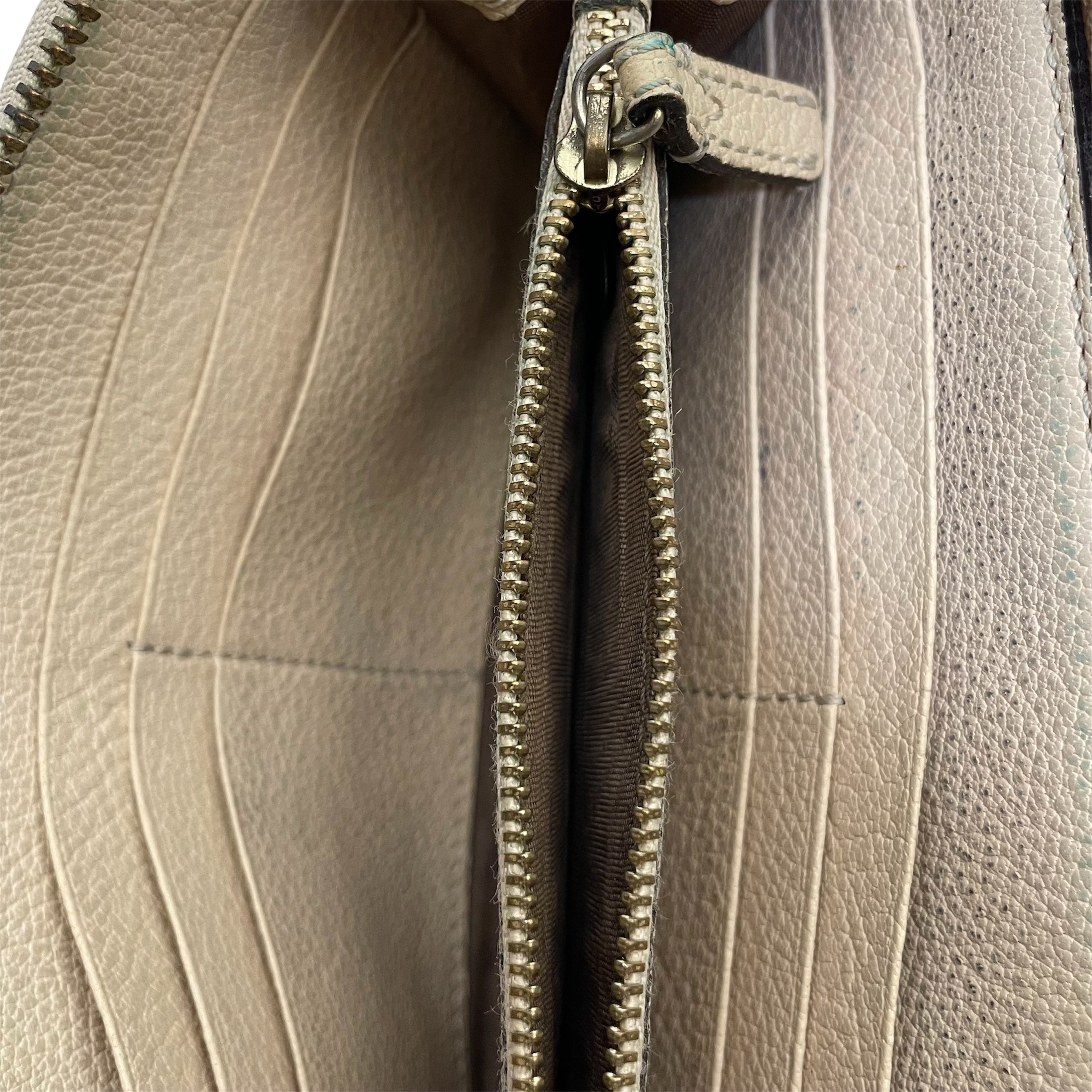 Chloe/Long Wallet/Leather/CRM/GOLD LOCK ON FRONT view 5