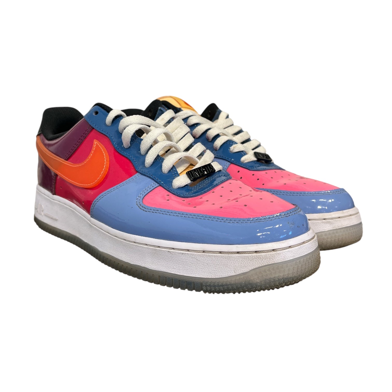 NIKE/UNDEFEATED/Low-Sneakers/US 12/Border/Leather/MLT/AIR FORCE 1 LOW SP view 1